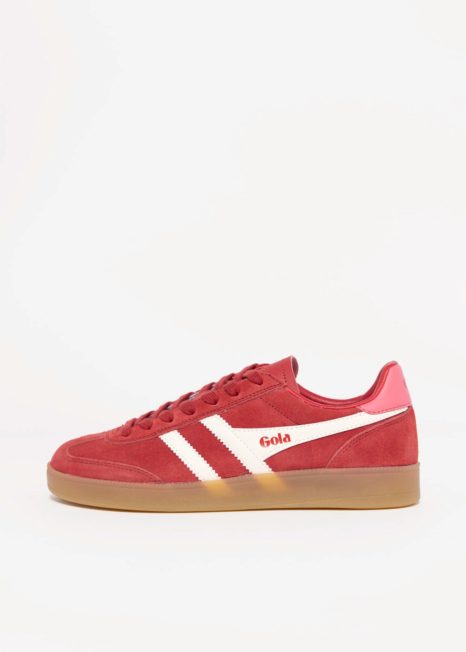 swatch_White/Bubblegum gola viper sneaker
