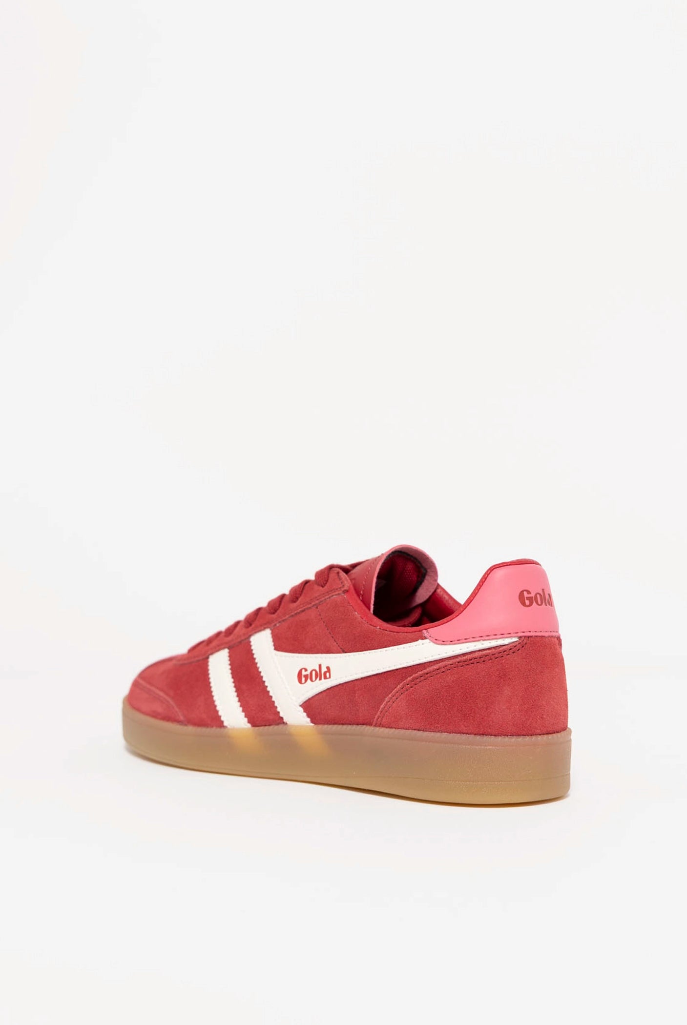 swatch_White/Bubblegum gola viper sneaker