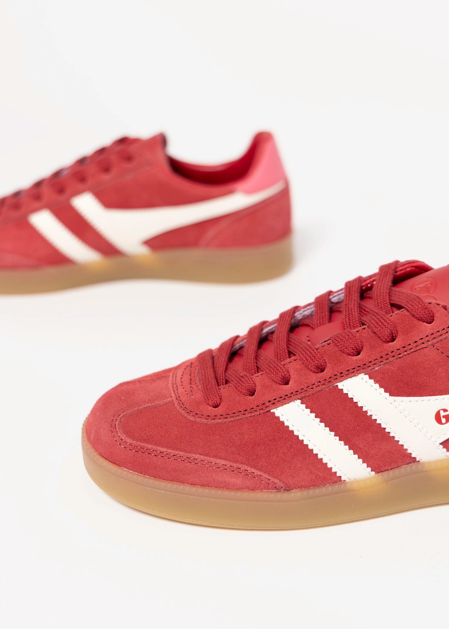 swatch_White/Bubblegum gola viper sneaker