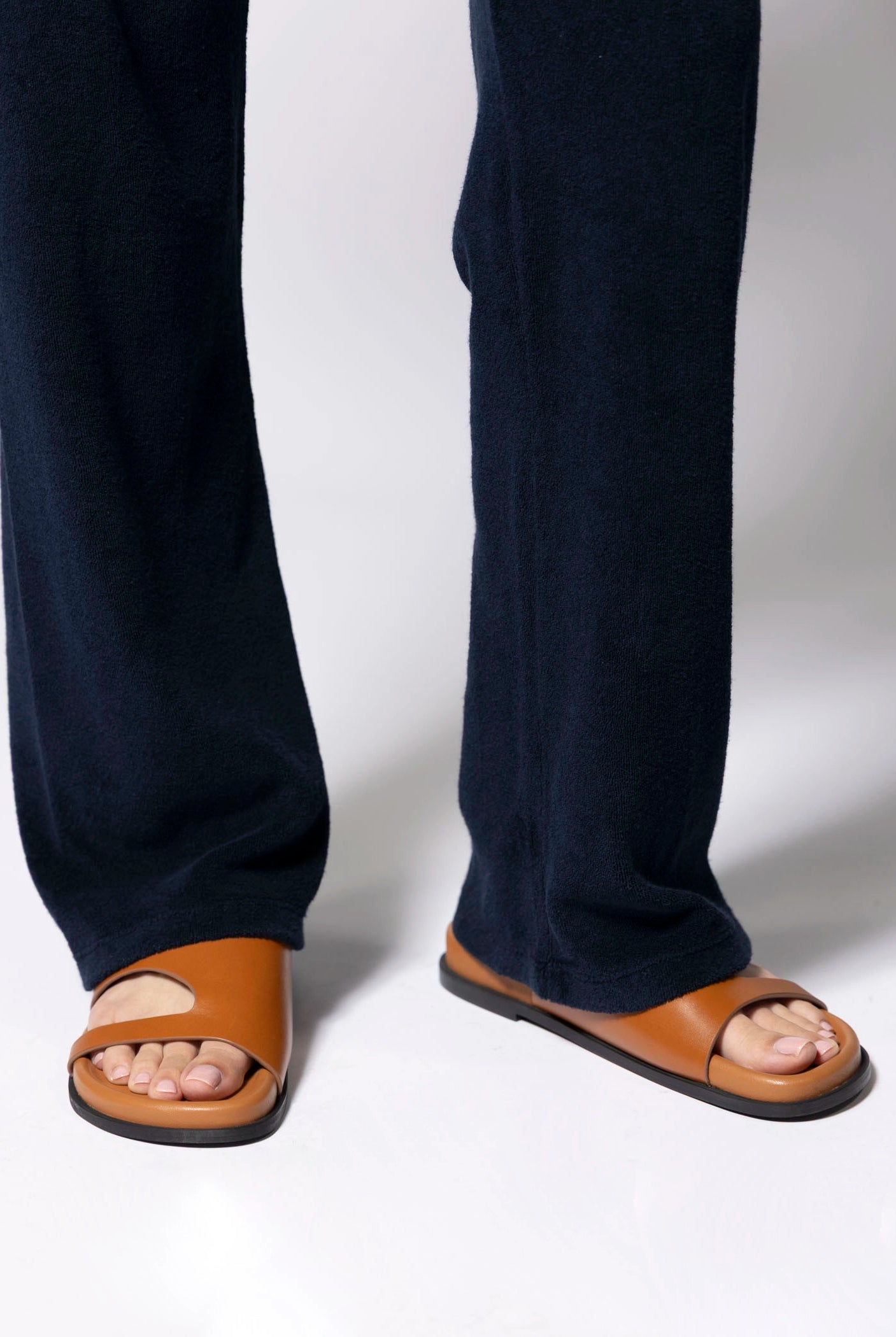 swatch_Tan Leather matisse tanner slide sandal