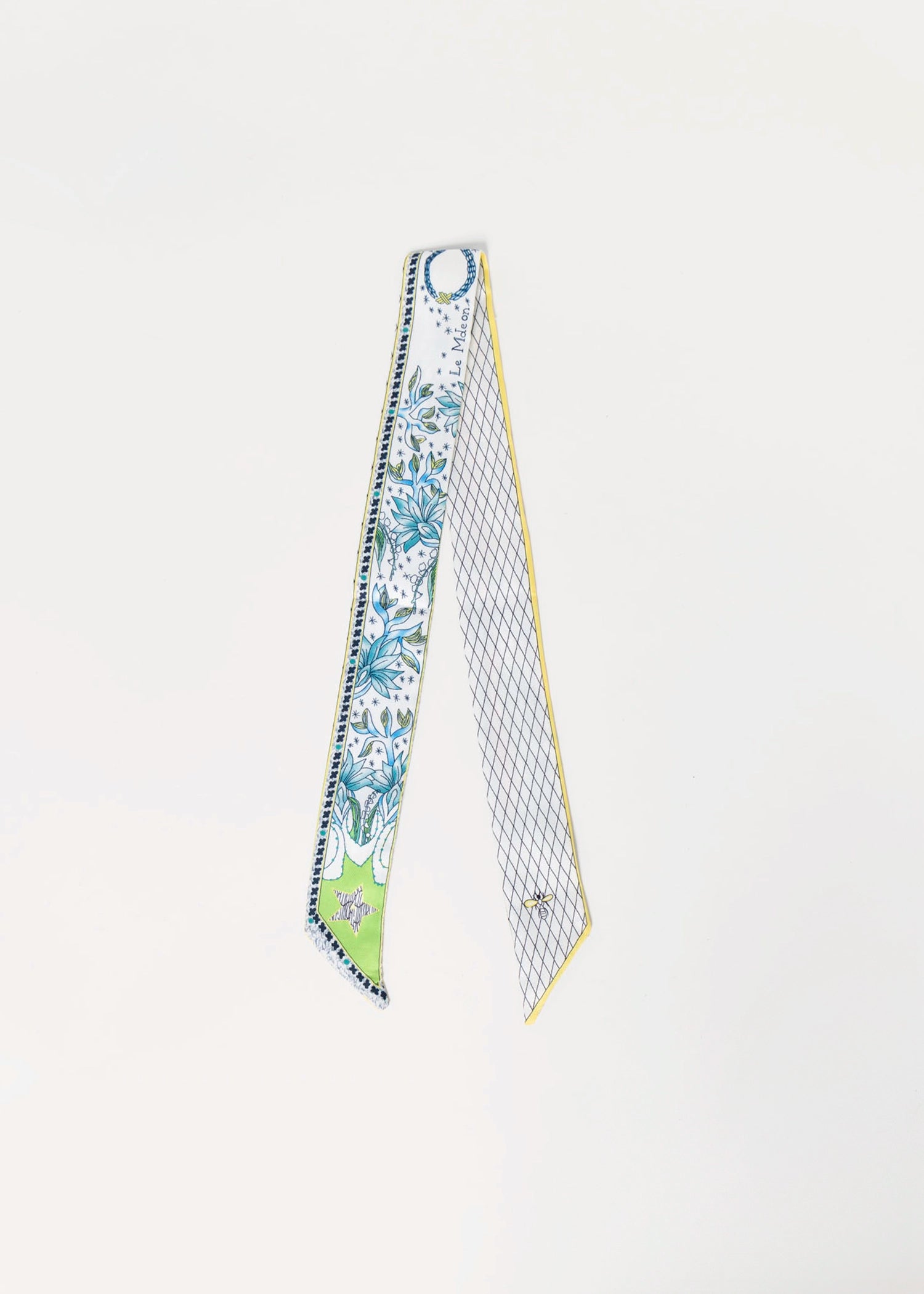 swatch_Green Multi Twilly scarf
