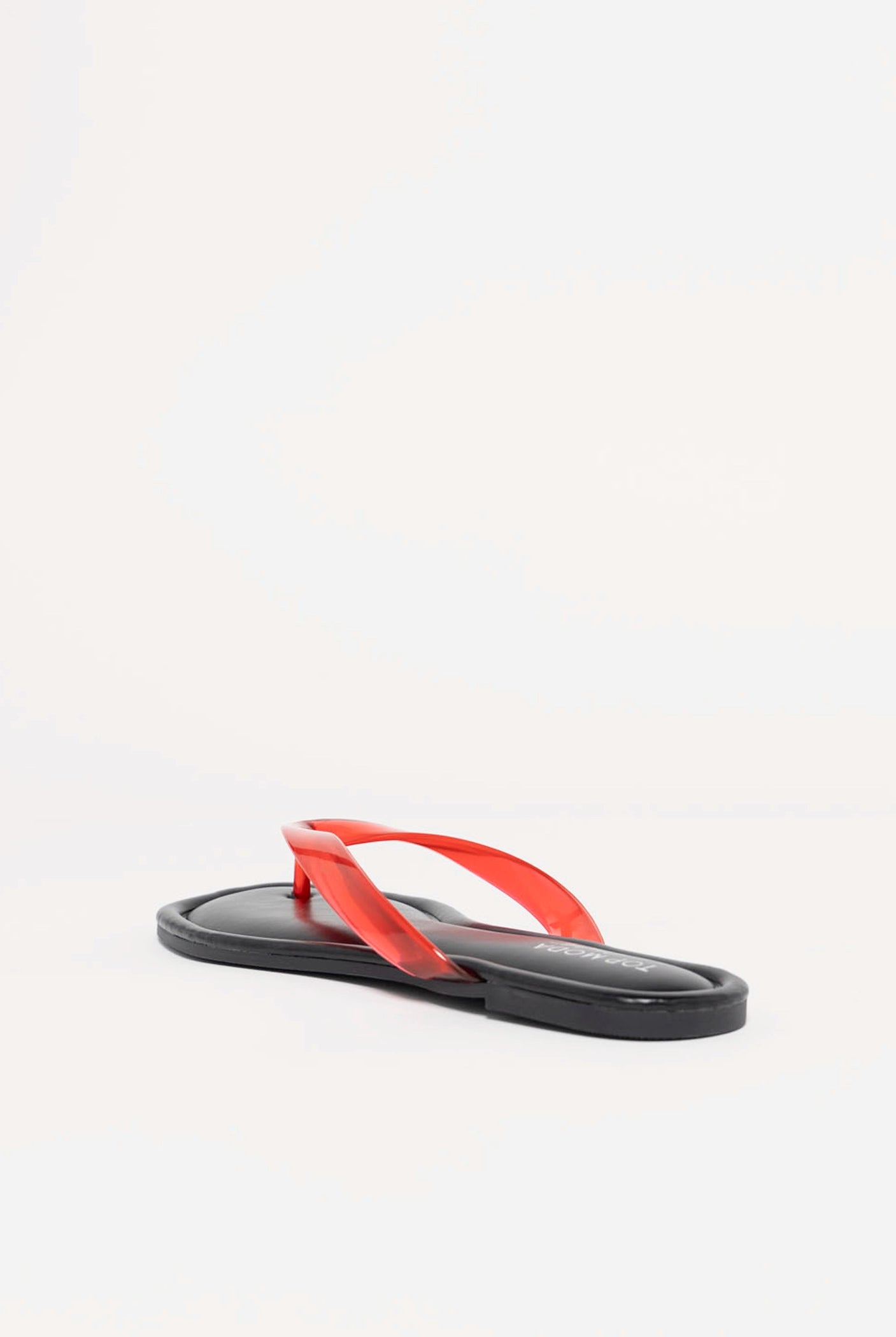 swatch_Red priscilla jelly thong sandal