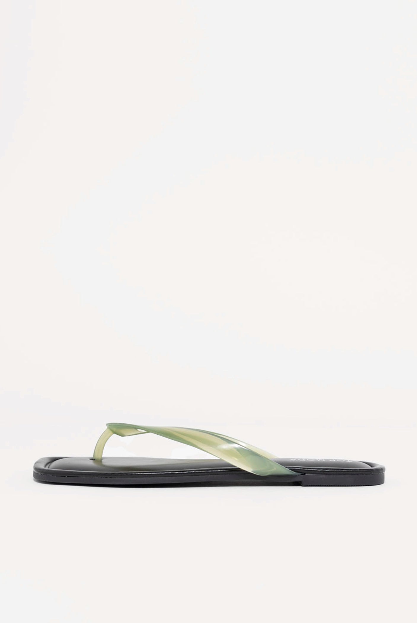swatch_Green priscilla jelly thong sandal