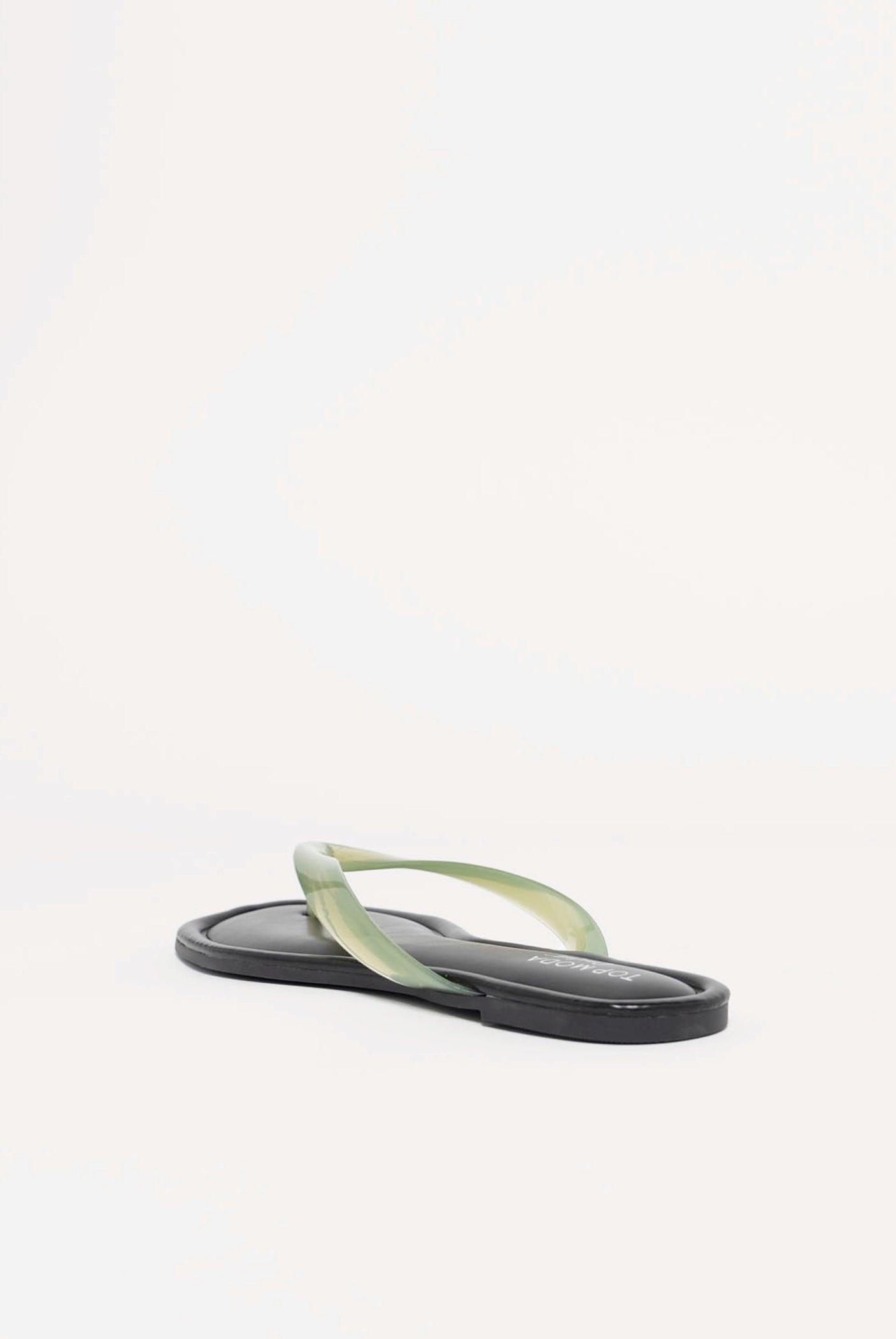 swatch_Green priscilla jelly thong sandal