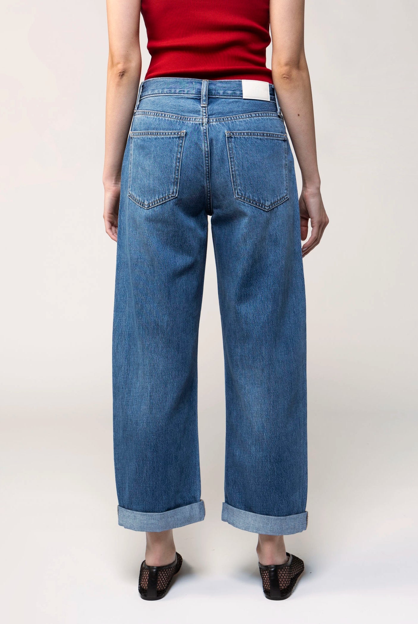 swatch_Denim pistola donny rolled hem boyfriend jean