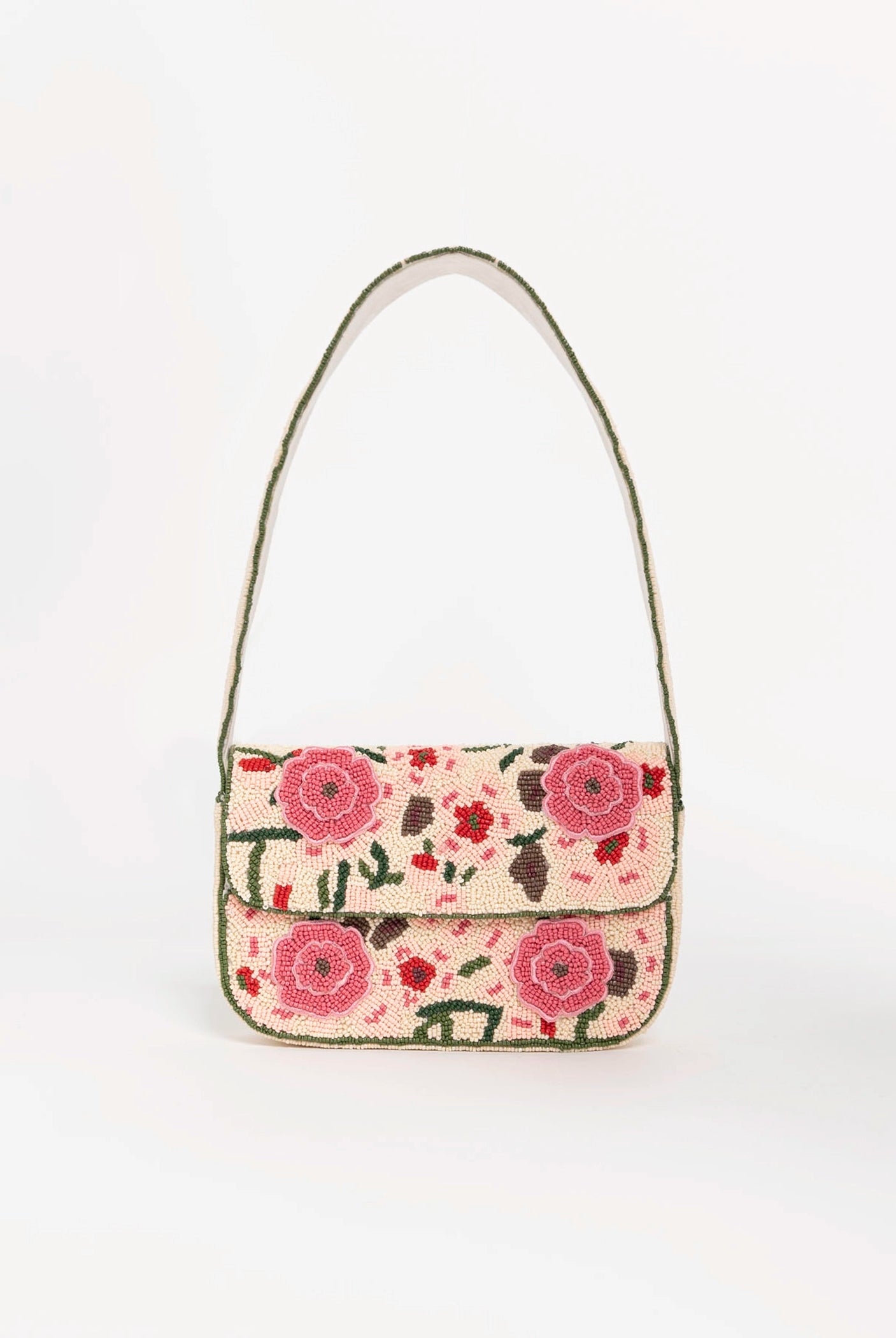 swatch_Floral Multi beaded shoulder bag