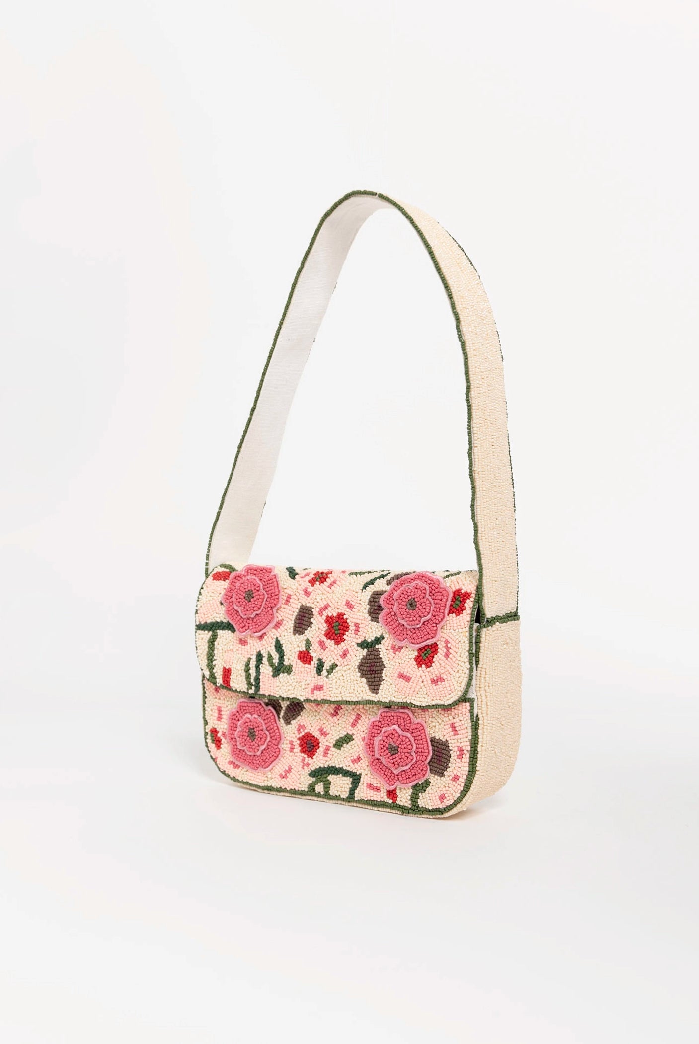 swatch_Floral Multi beaded shoulder bag