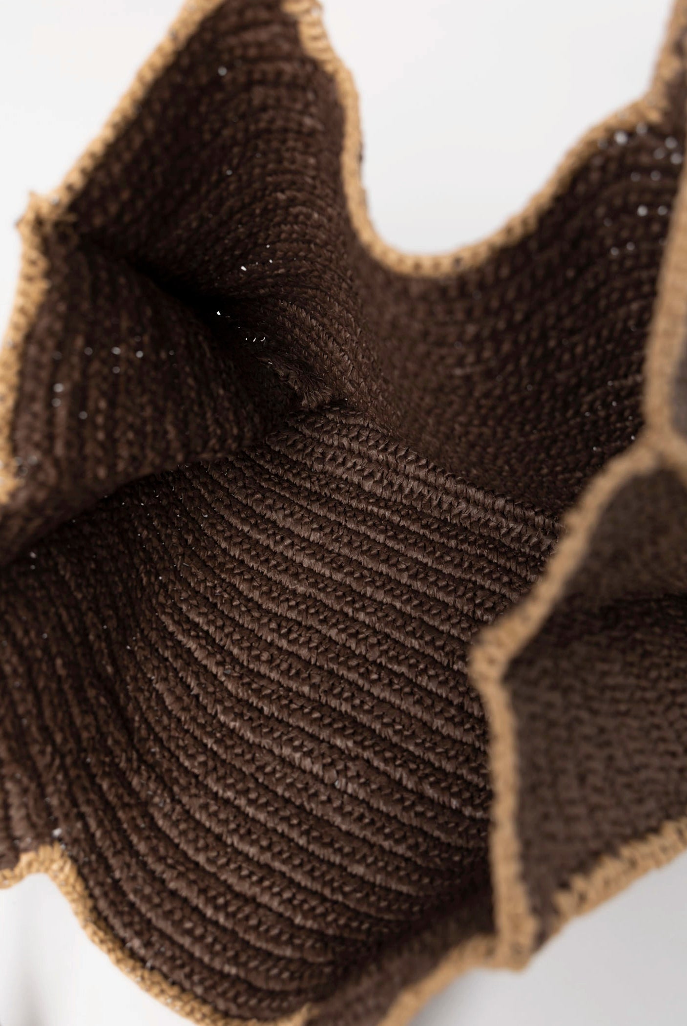 swatch_Chocolate urban expressions enid straw tote