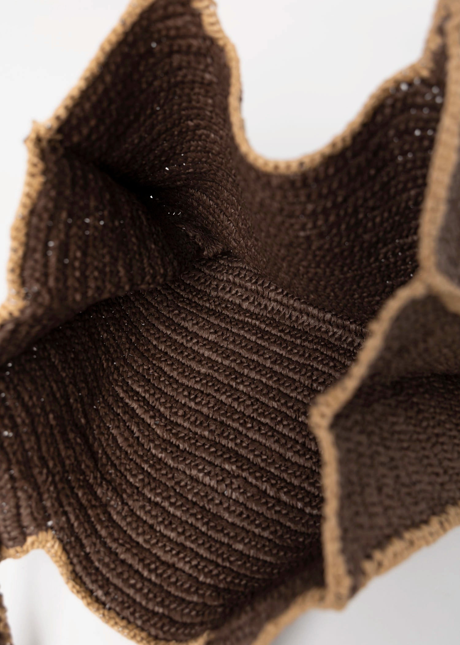 swatch_Chocolate urban expressions enid straw tote