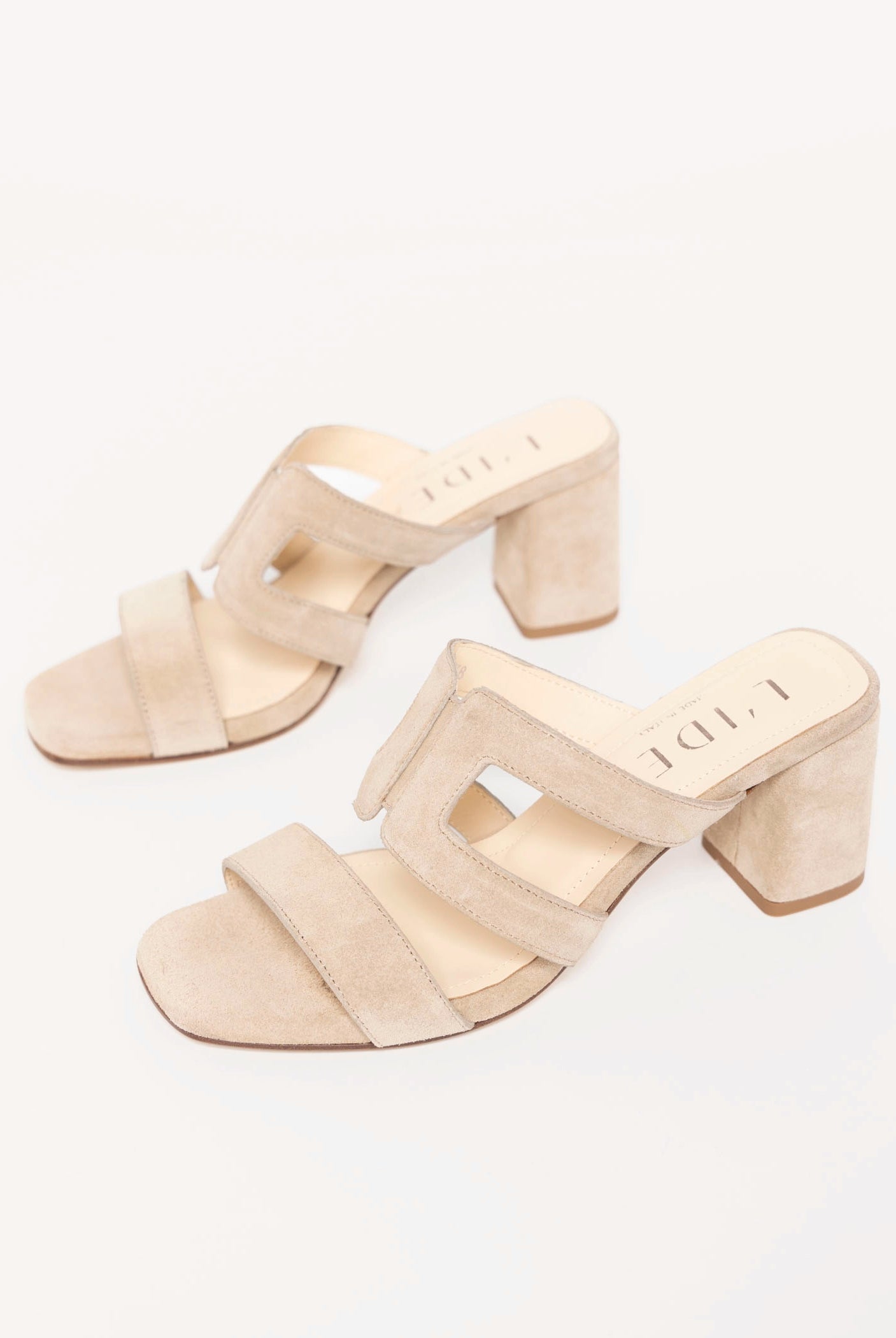 swatch_Sand Suede l'idea cutout heeled sandal