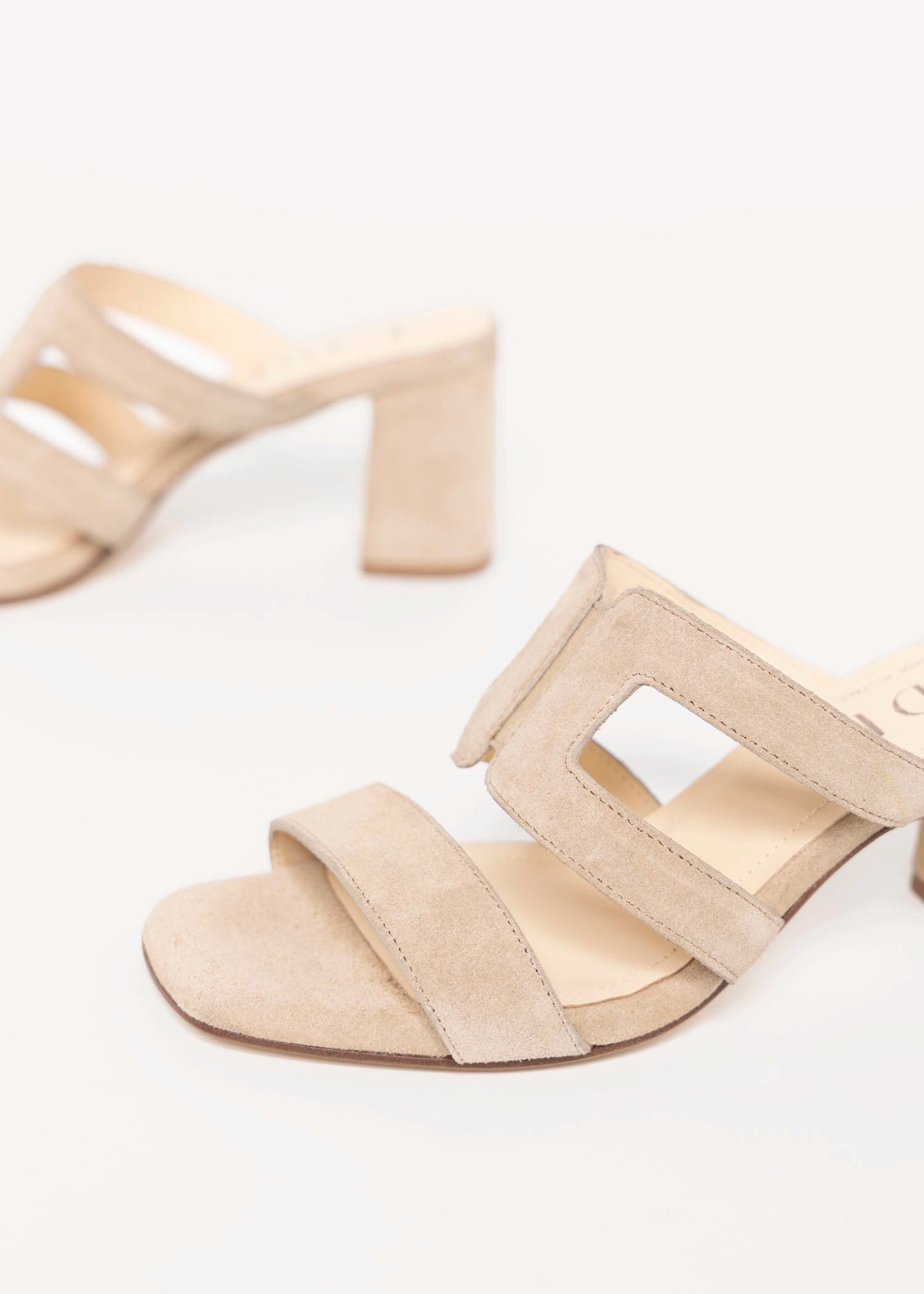 swatch_Sand Suede l'idea cutout heeled sandal