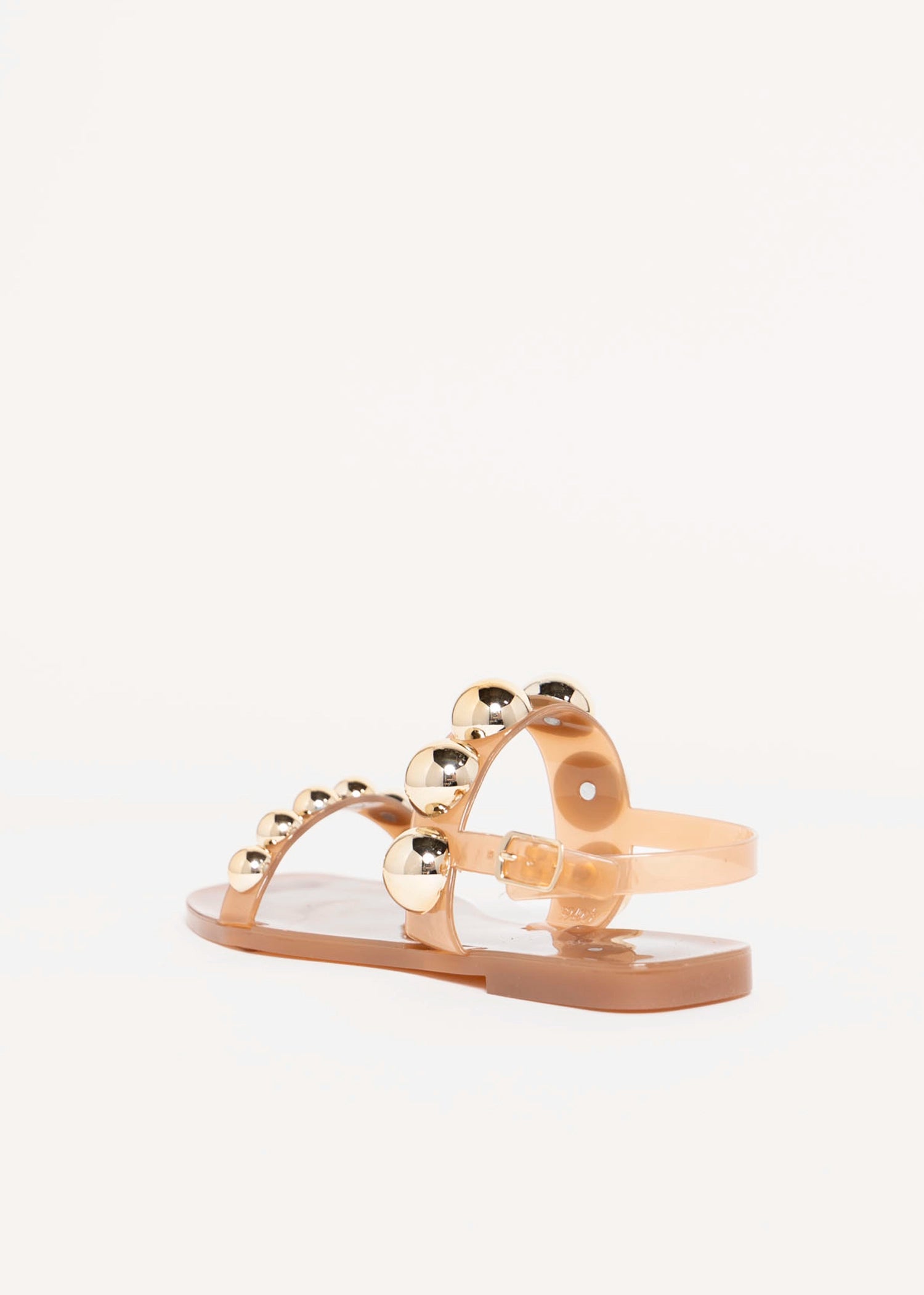 swatch_Caramel/Gold jeffrey campbell gumdrop jelly sandal