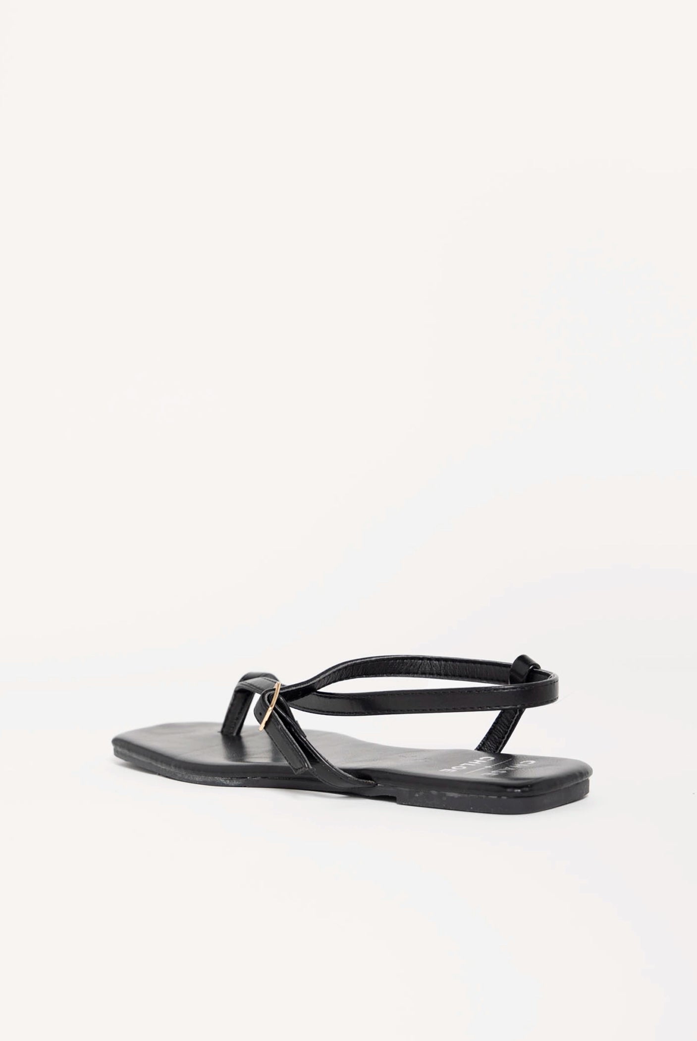 swatch_Black eve strappy flat sandal