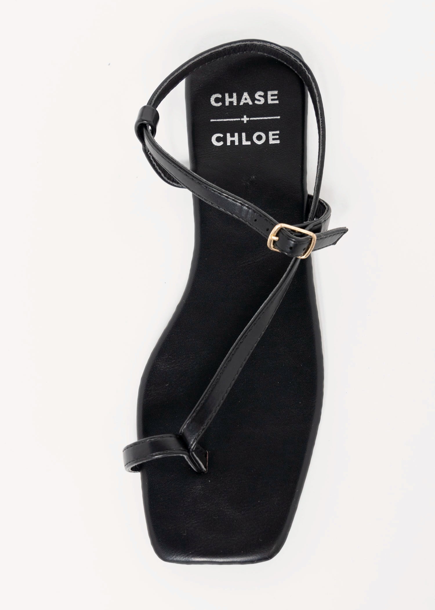 swatch_Black eve strappy flat sandal
