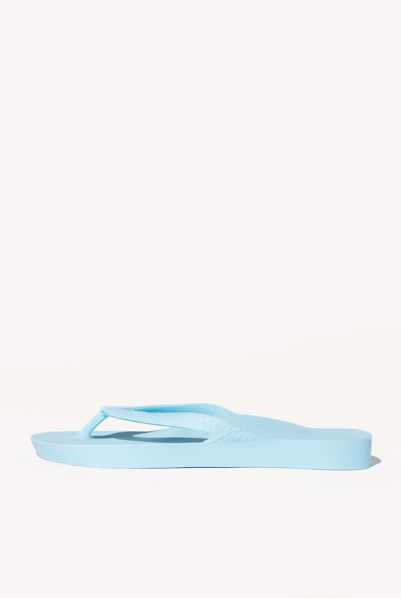 swatch_light blue arch support flip flop flat sandals
