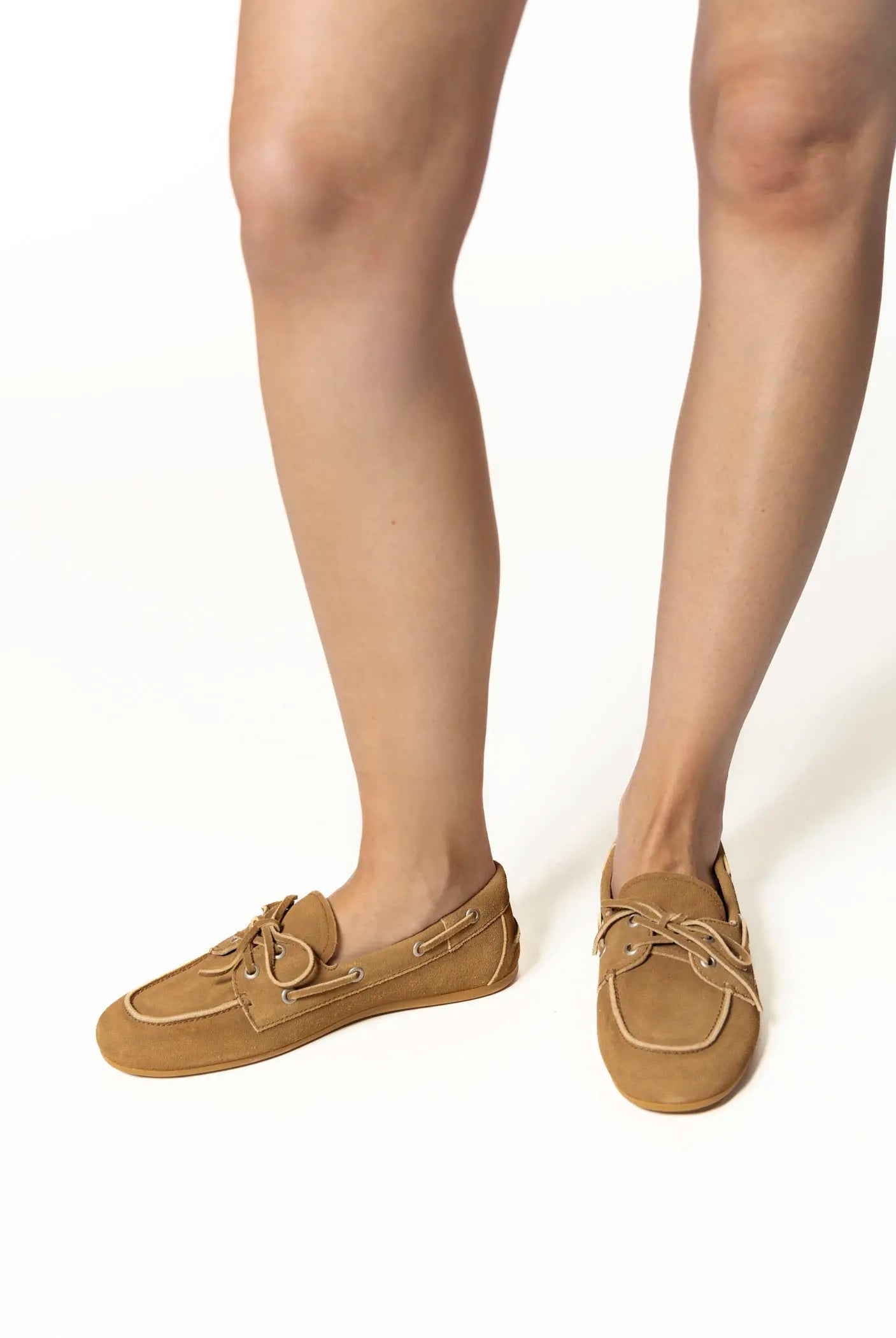 swatch_brown boast boat shoe flat shoes