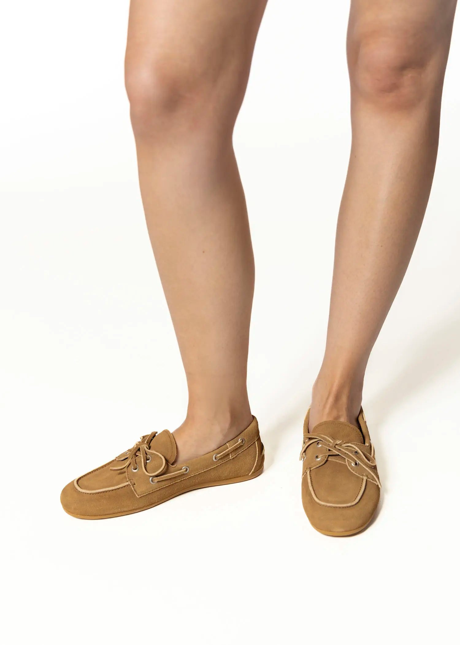 swatch_brown boast boat shoe flat shoes