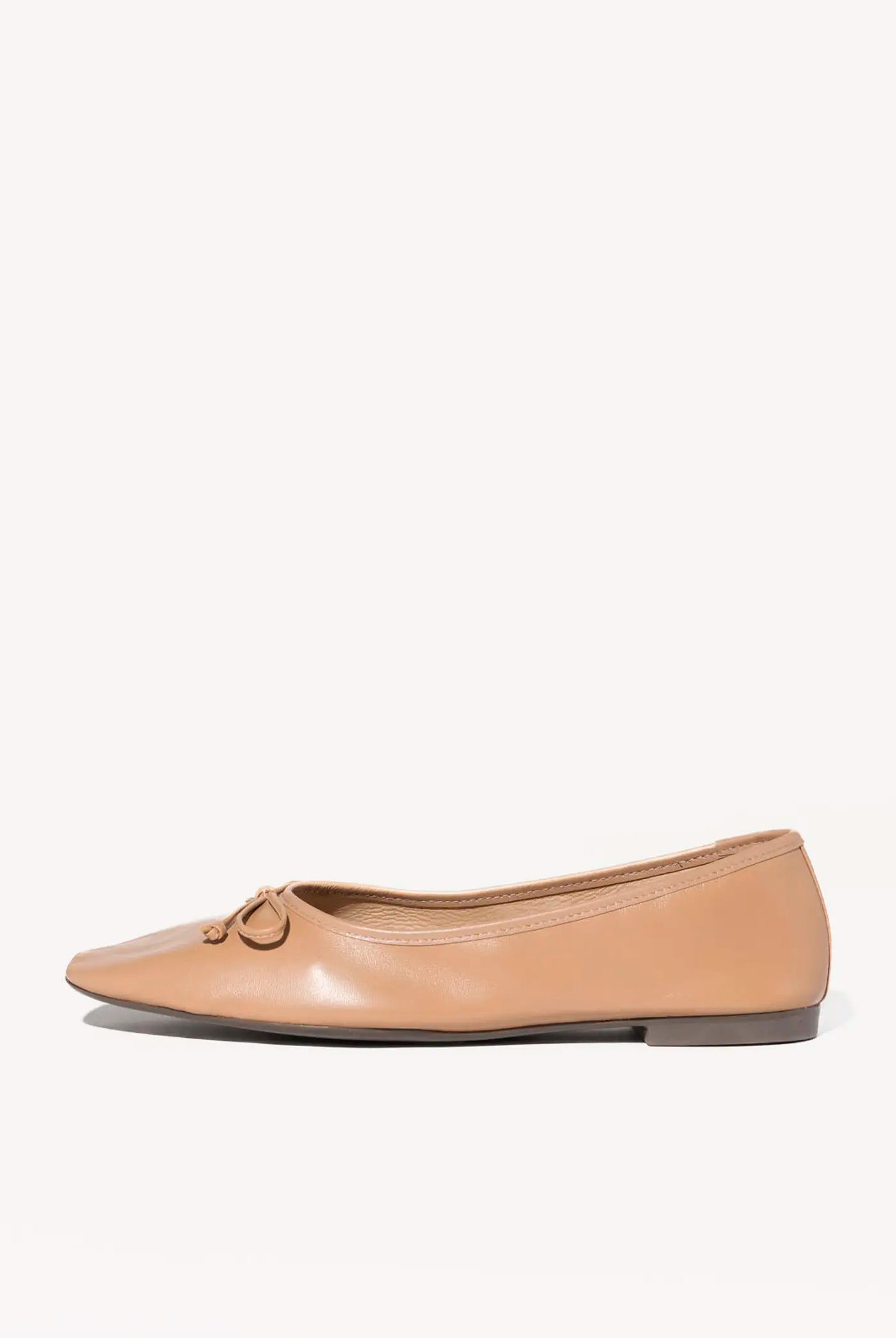 swatch_beige leather arissa ballet flat ballet flats