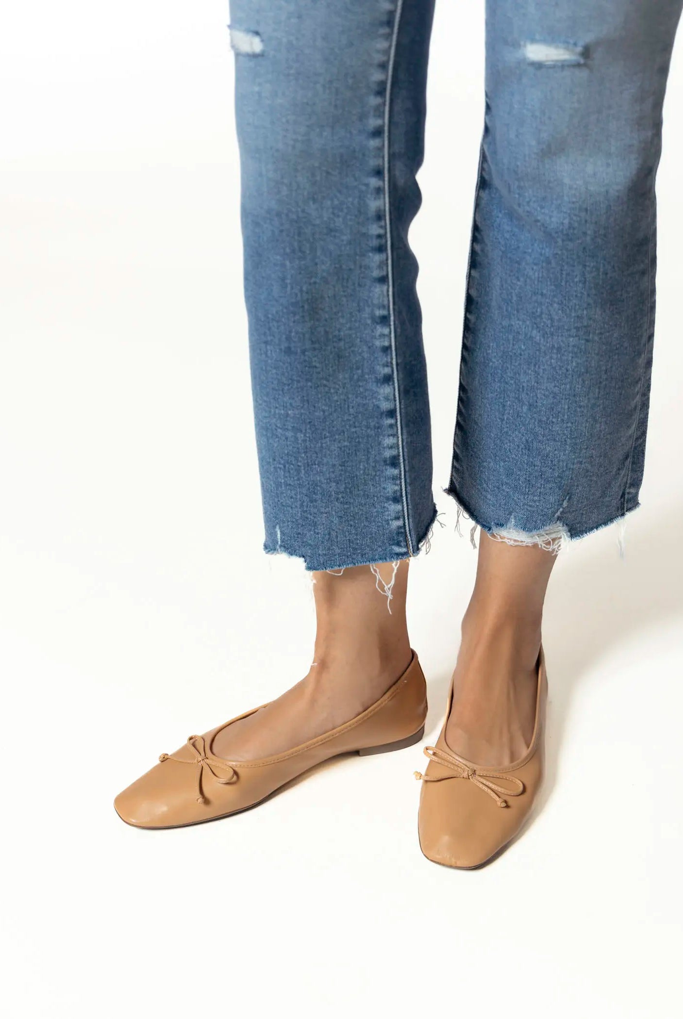 swatch_beige leather arissa ballet flat ballet flats