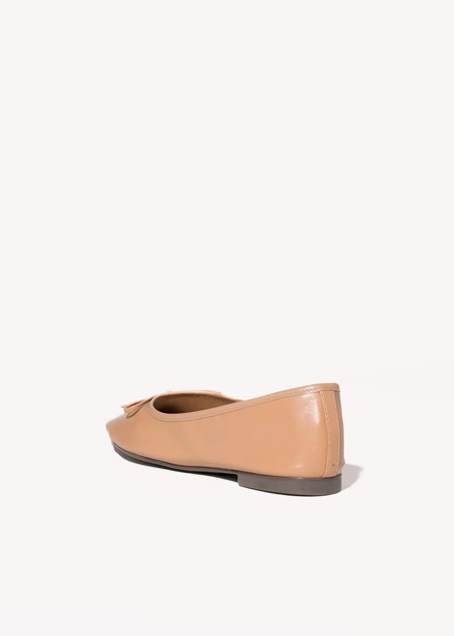 swatch_beige leather arissa ballet flat ballet flats