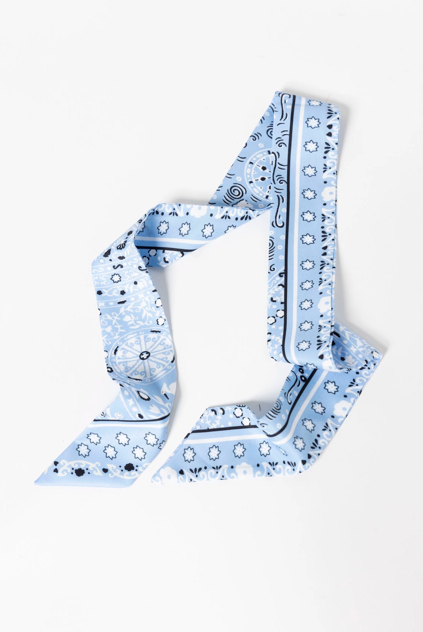 swatch_Light Blue twilly scarf
