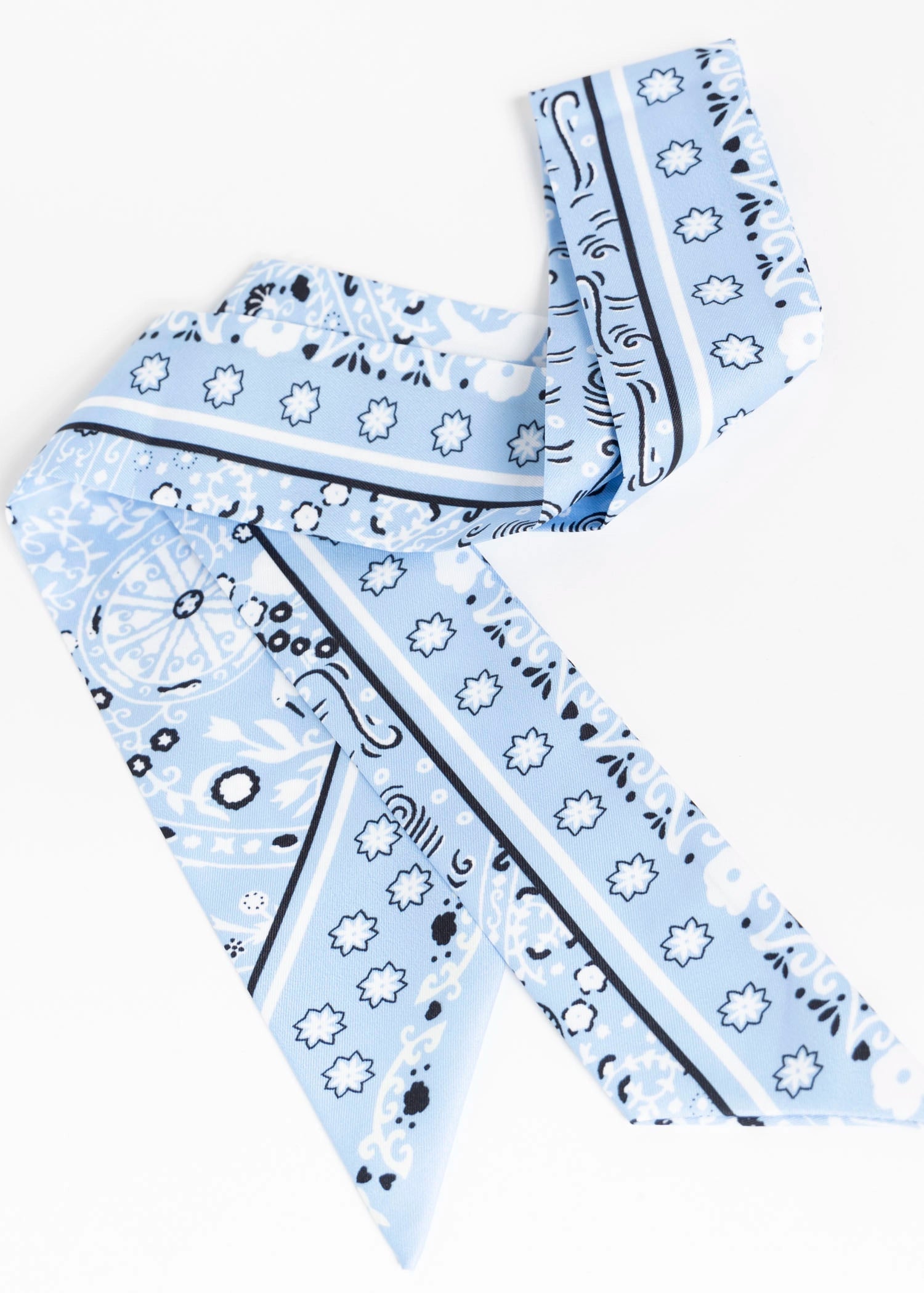 swatch_Light Blue twilly scarf
