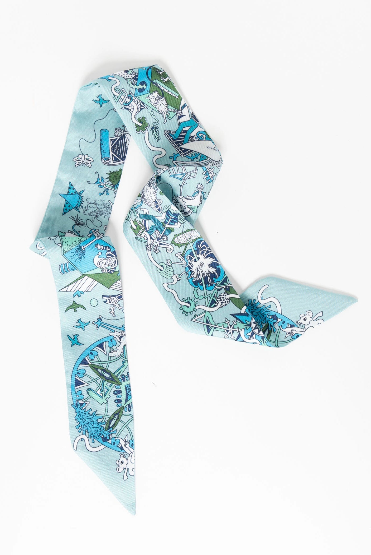 swatch_Mint twilly scarf