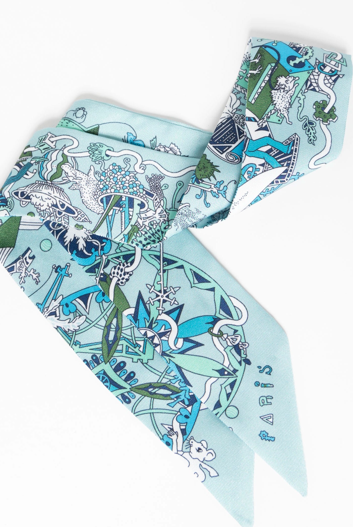 swatch_Mint twilly scarf