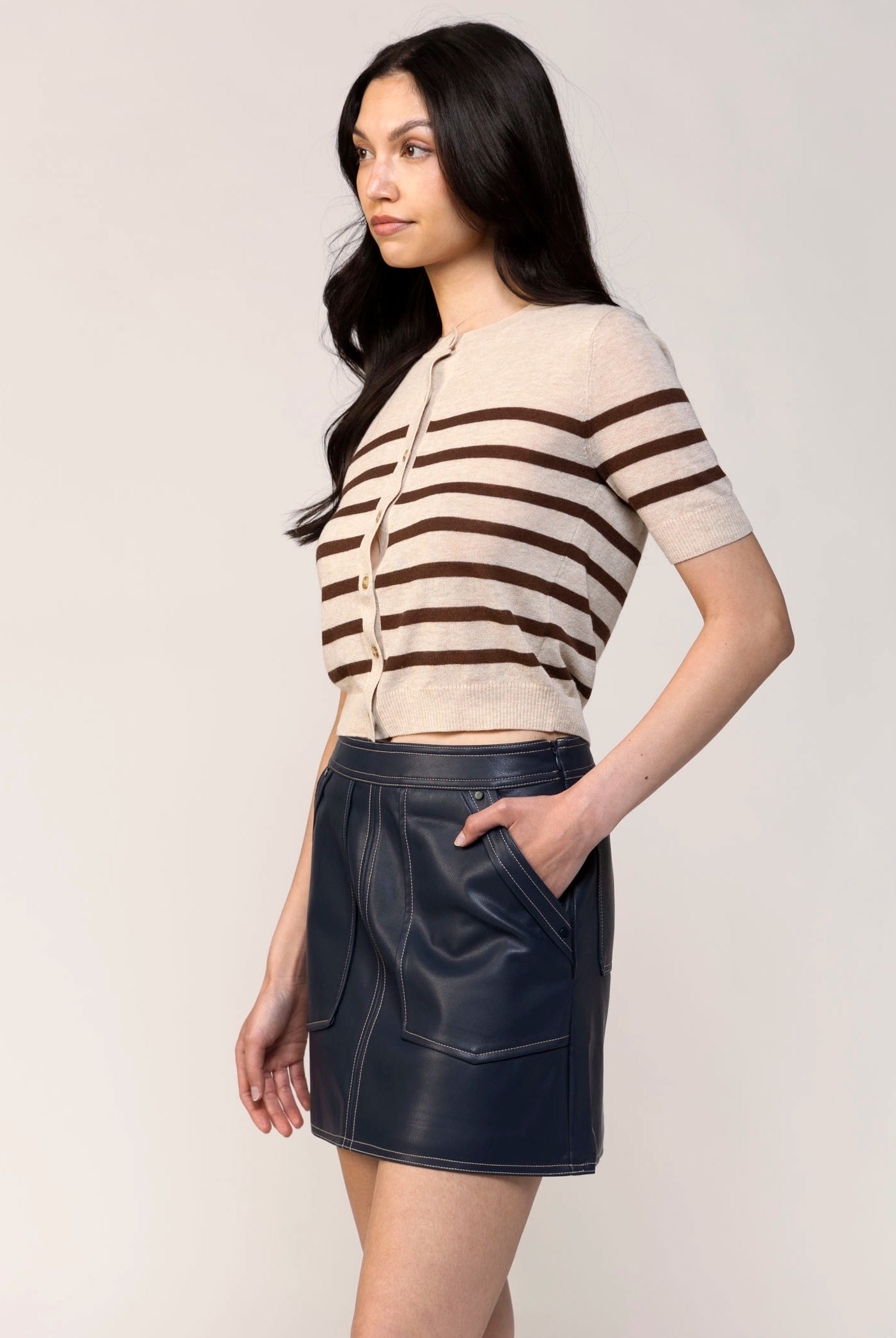 swatch_Navy central park west rusty mini skirt