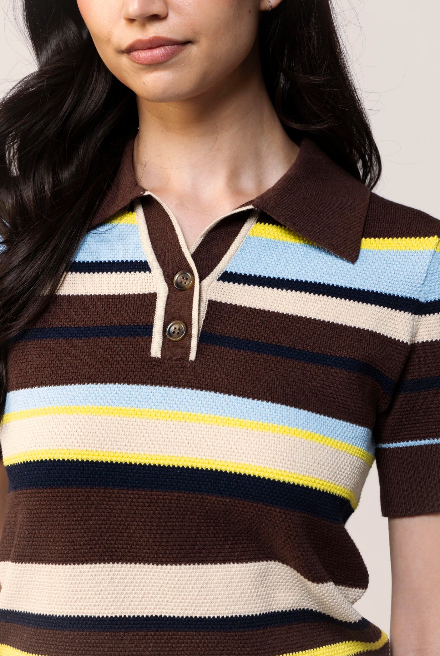 swatch_Brown Stripe central park west marlon polo