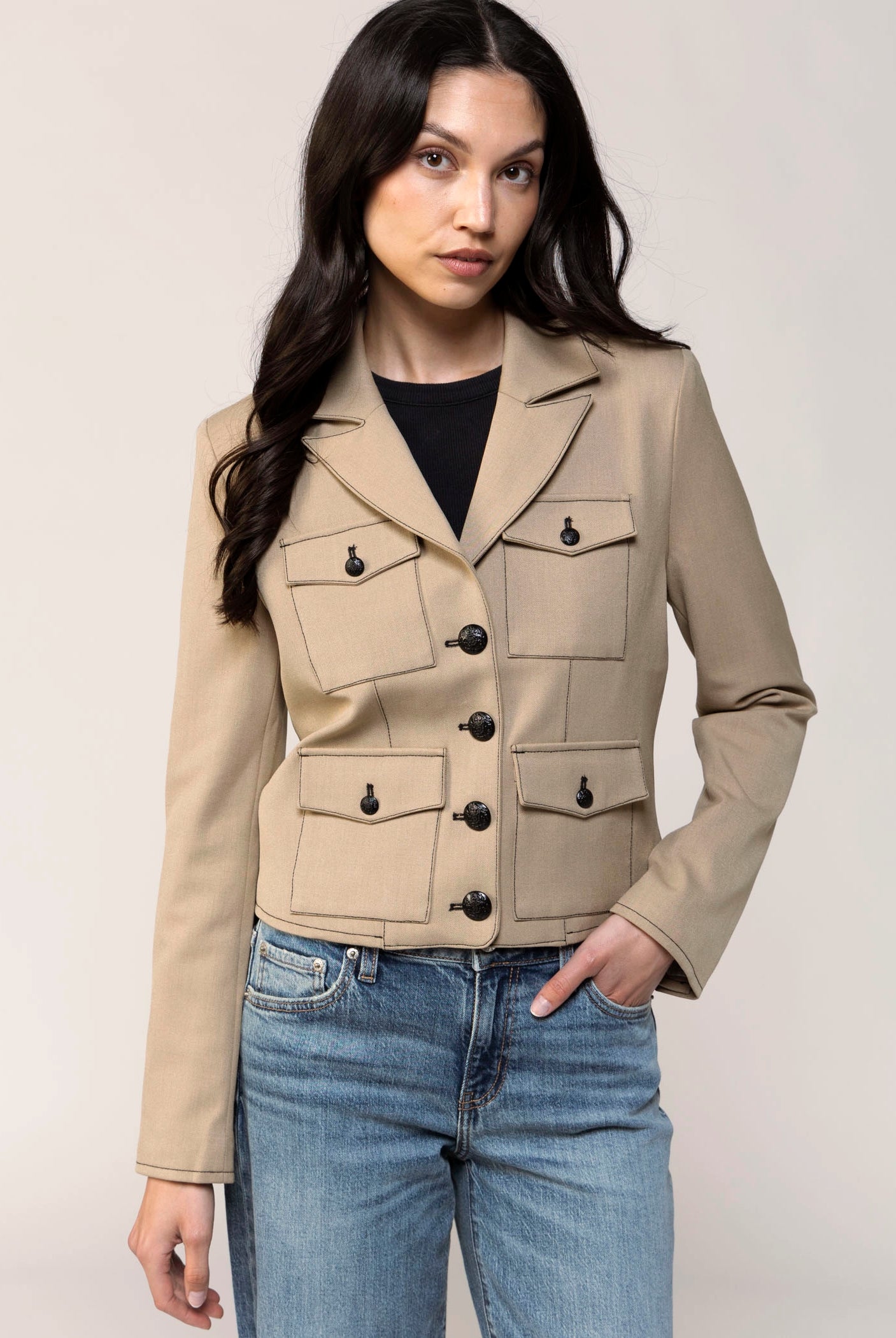 swatch_Khaki central park west paulie jacket