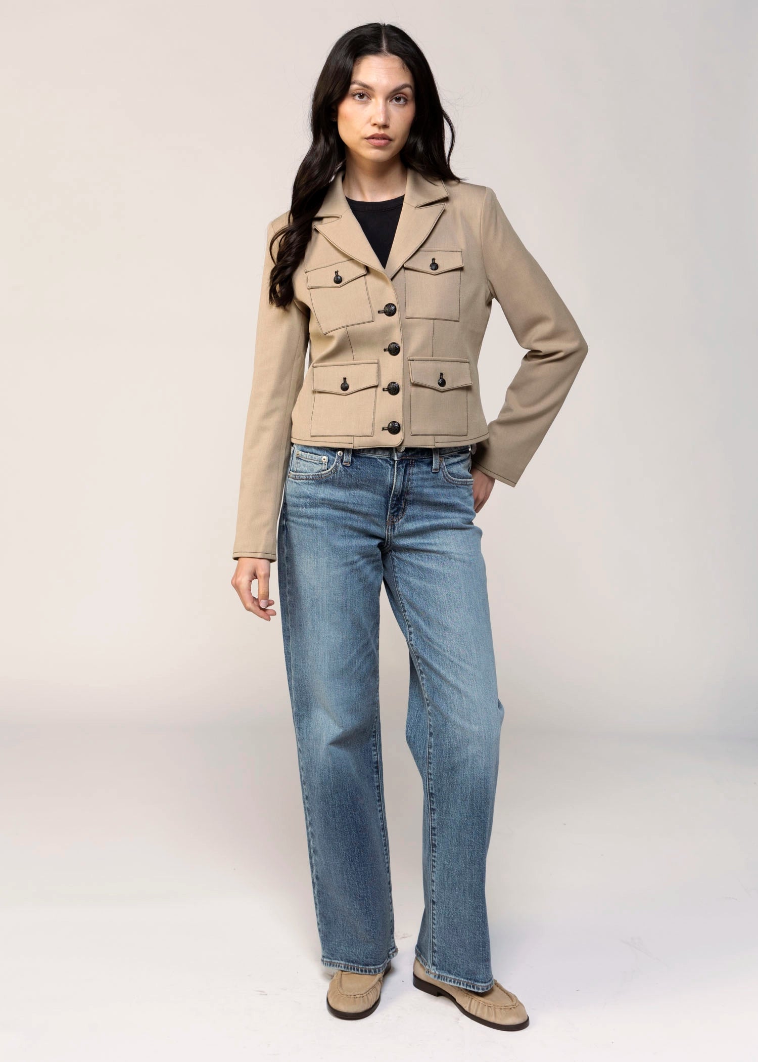 swatch_Khaki central park west paulie jacket
