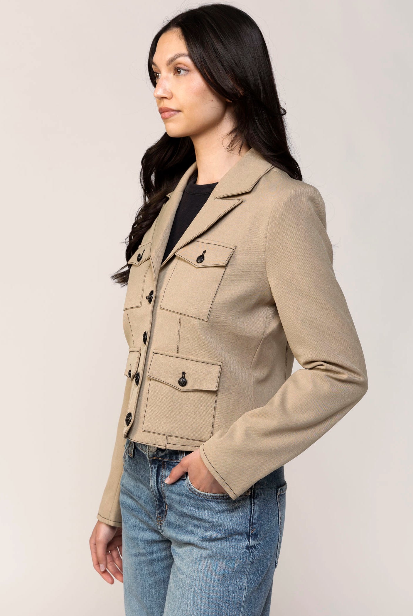 swatch_Khaki central park west paulie jacket