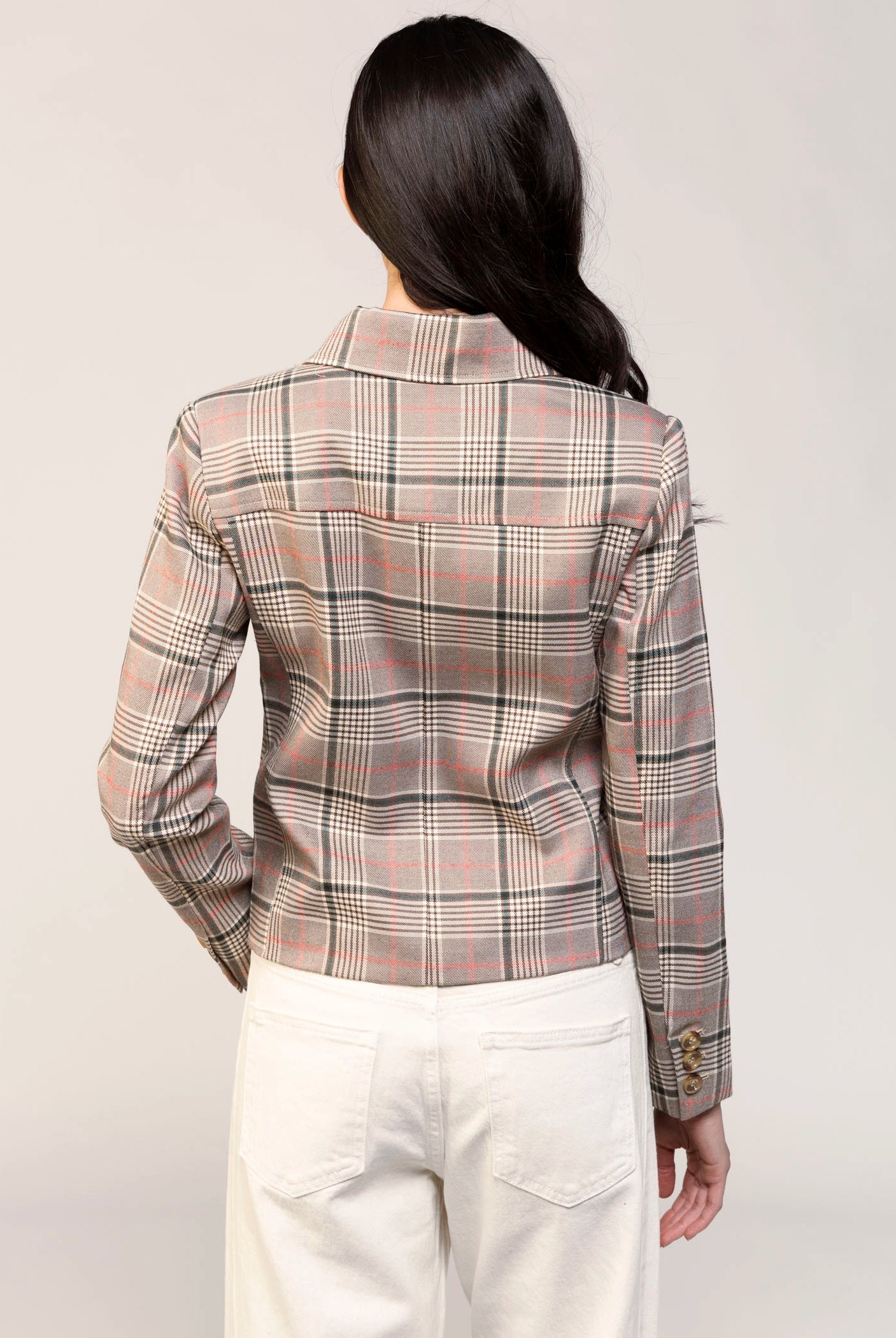 swatch_Brown Plaid central park west dean plaid jacket