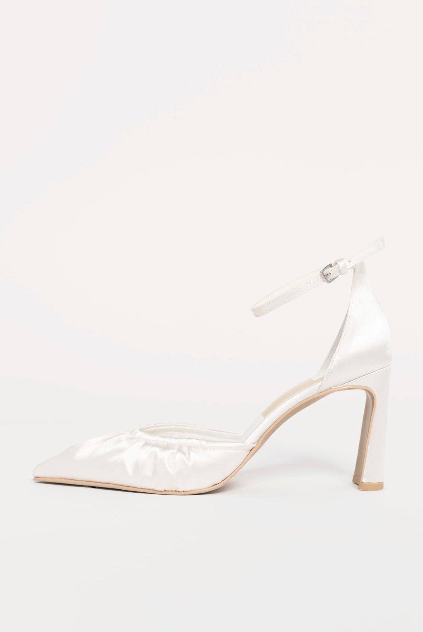 swatch_Ivory Satin dolce vita kylo rushed satin pump