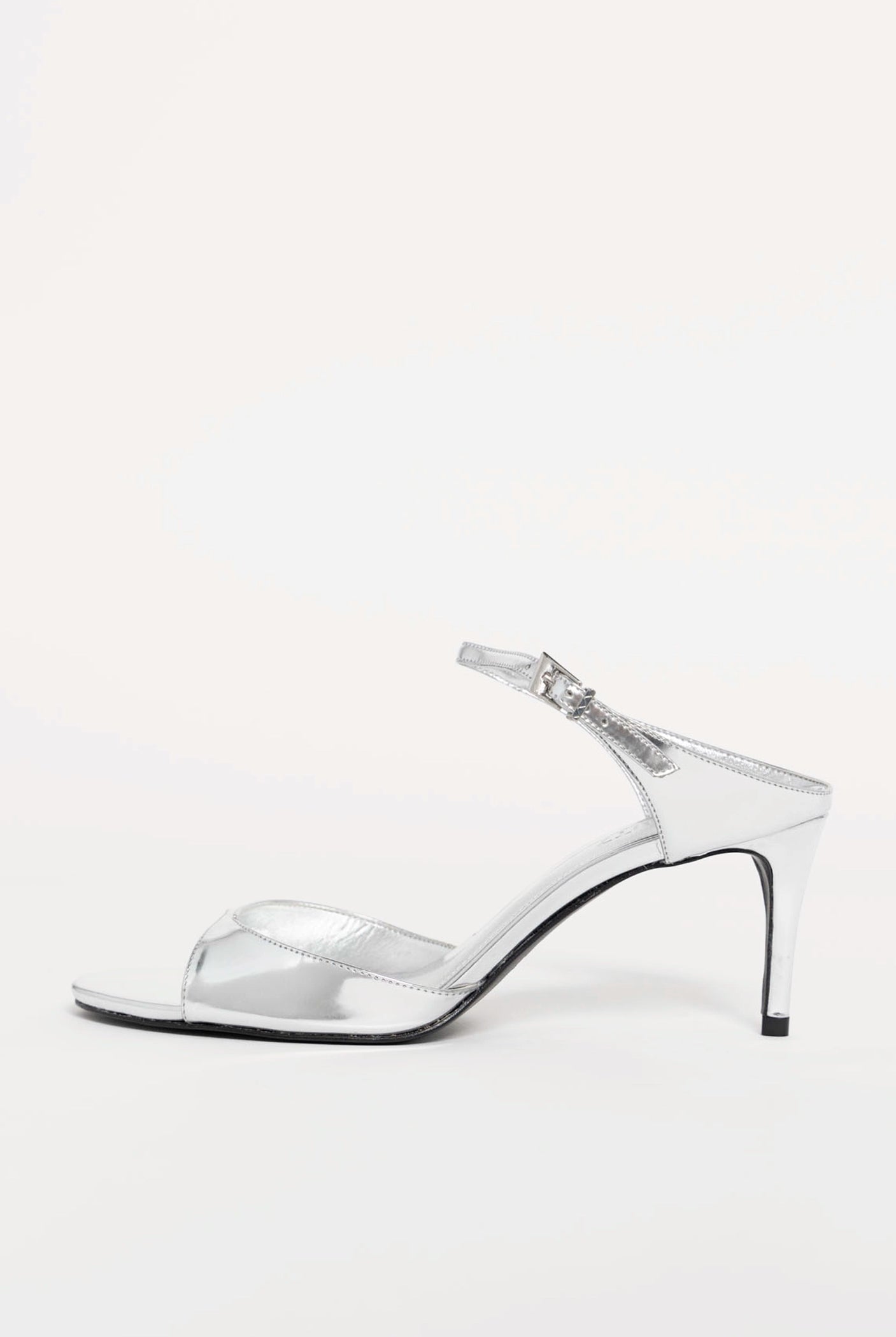 swatch_Silver Leather schutz lyra-mid heeled sandal