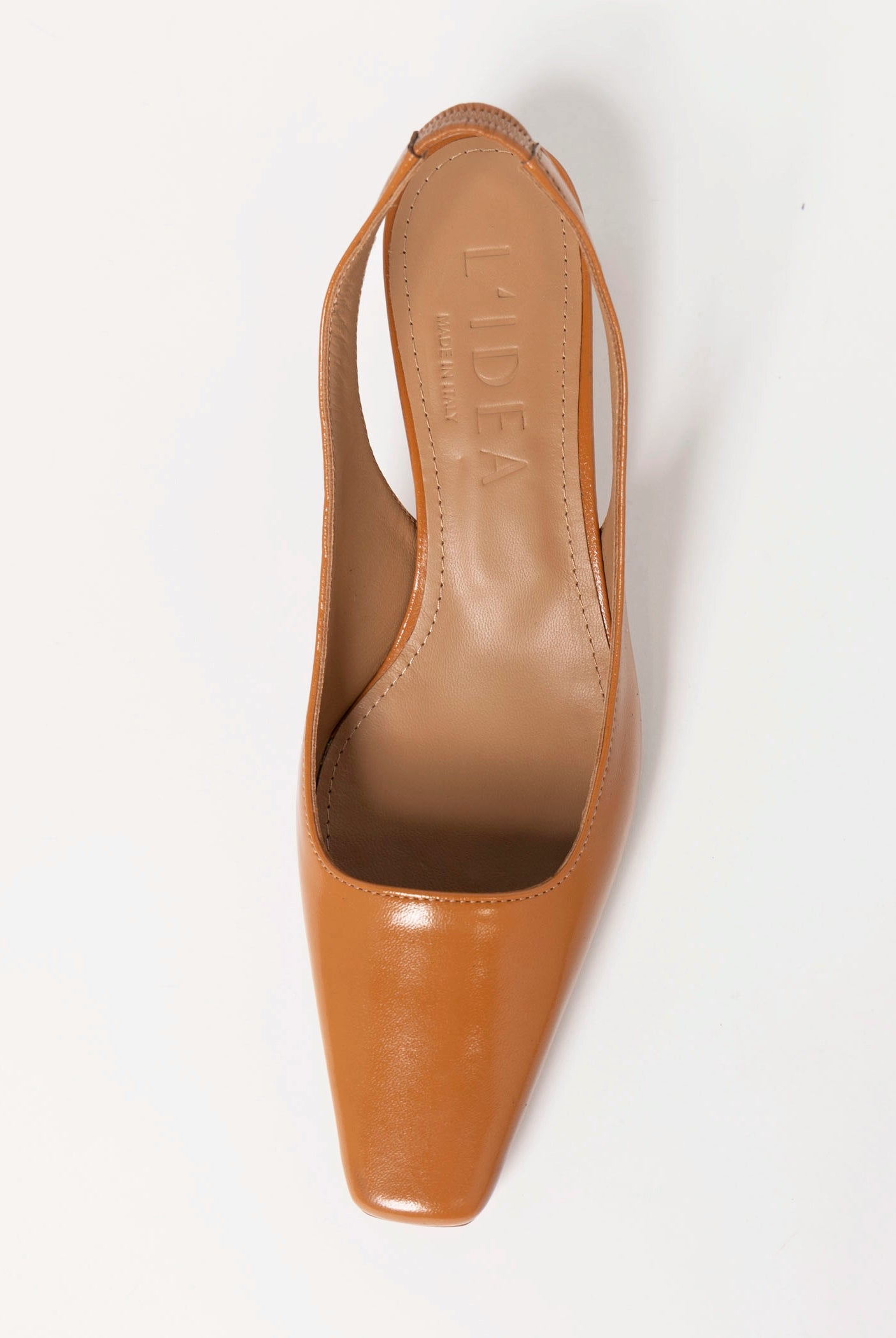swatch_Camel Leather l'idea slingback pump