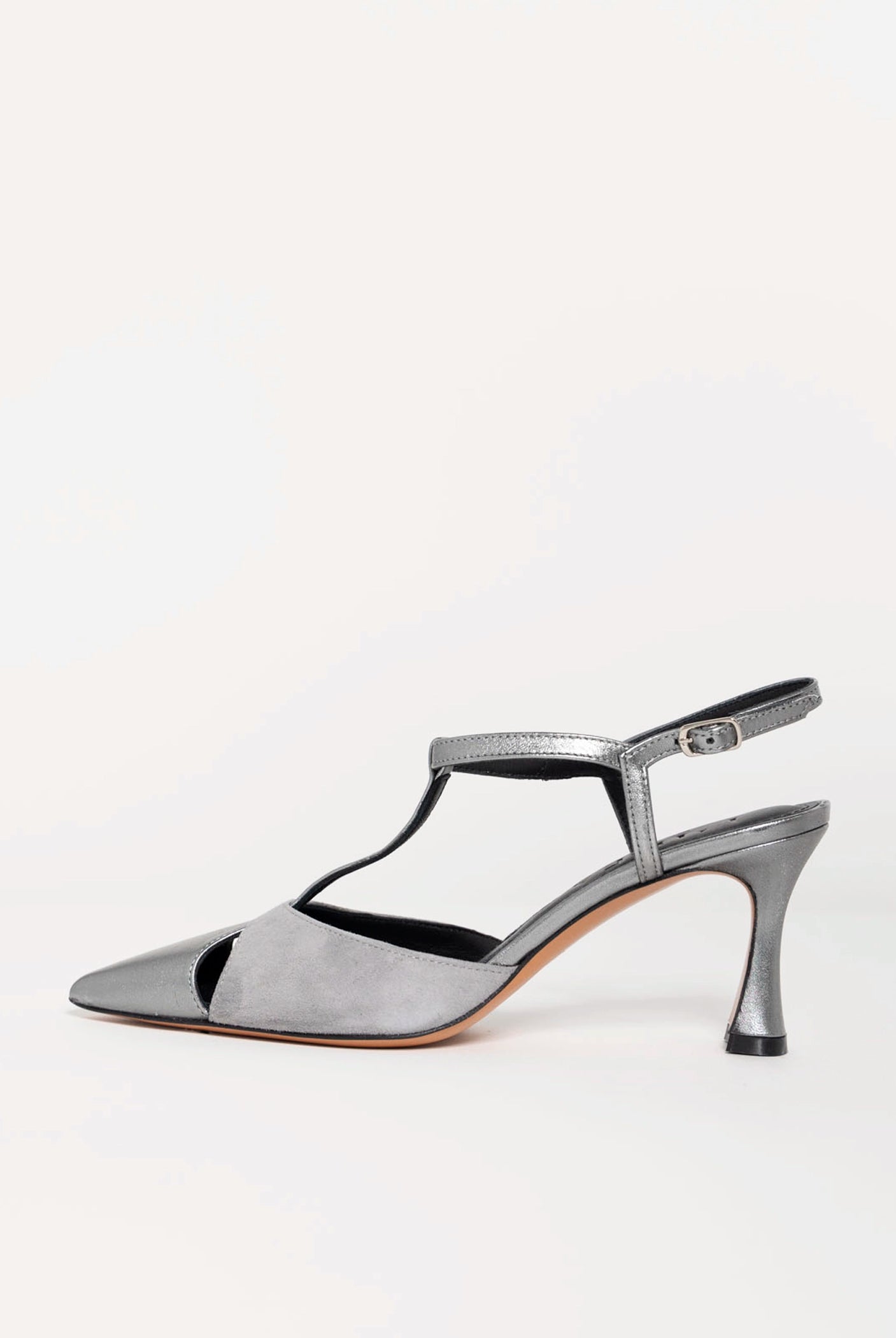 swatch_Grey/Steel l'idea pia leather pump