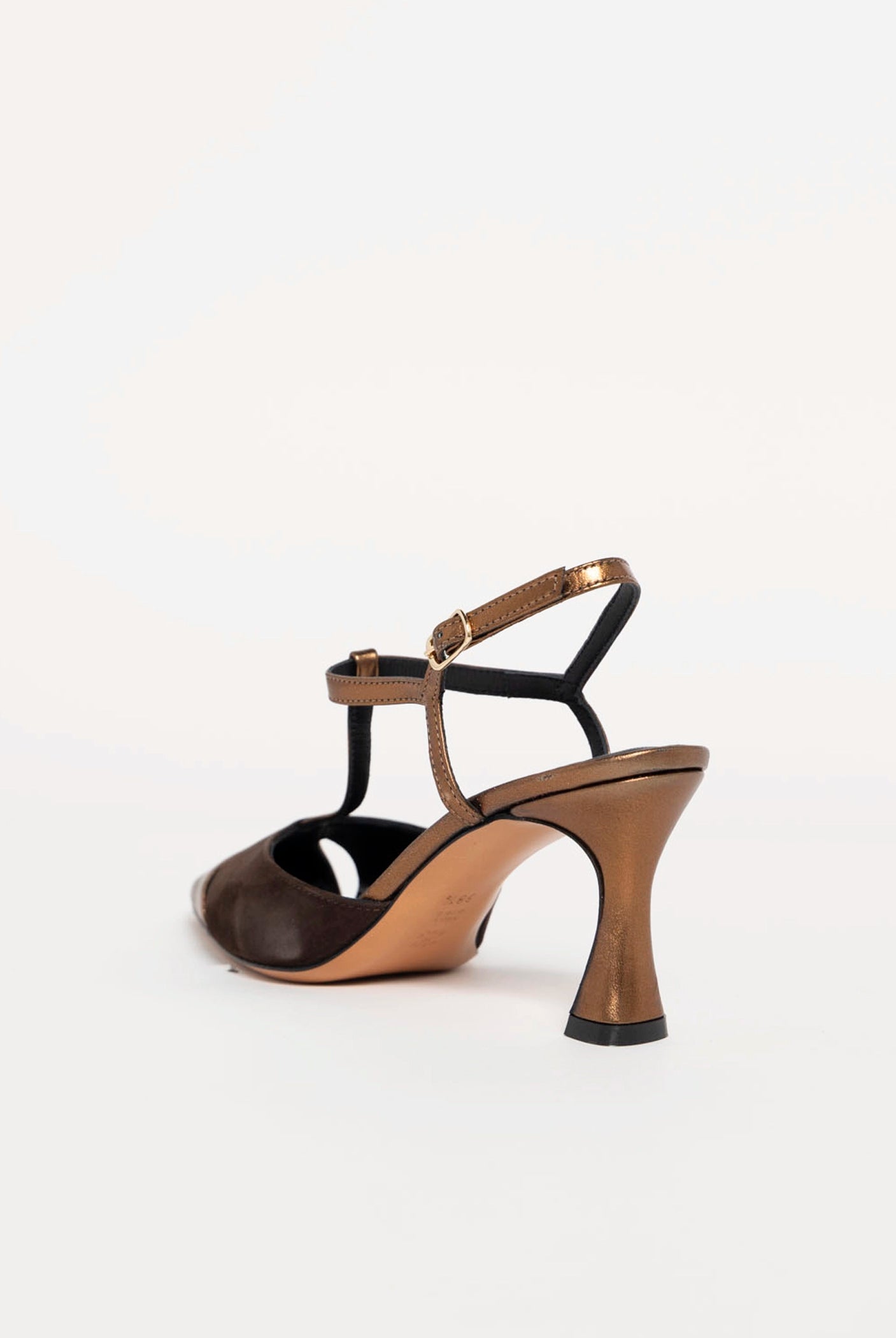 swatch_Brown/Bronze l'idea pia leather pump
