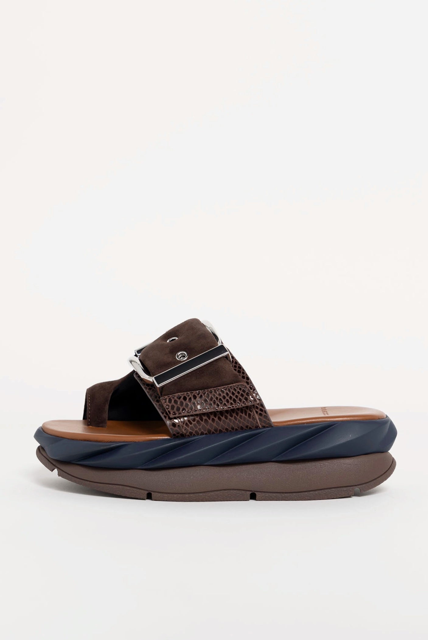 swatch_Chocolate 4ccccees mellow glow platform sandal