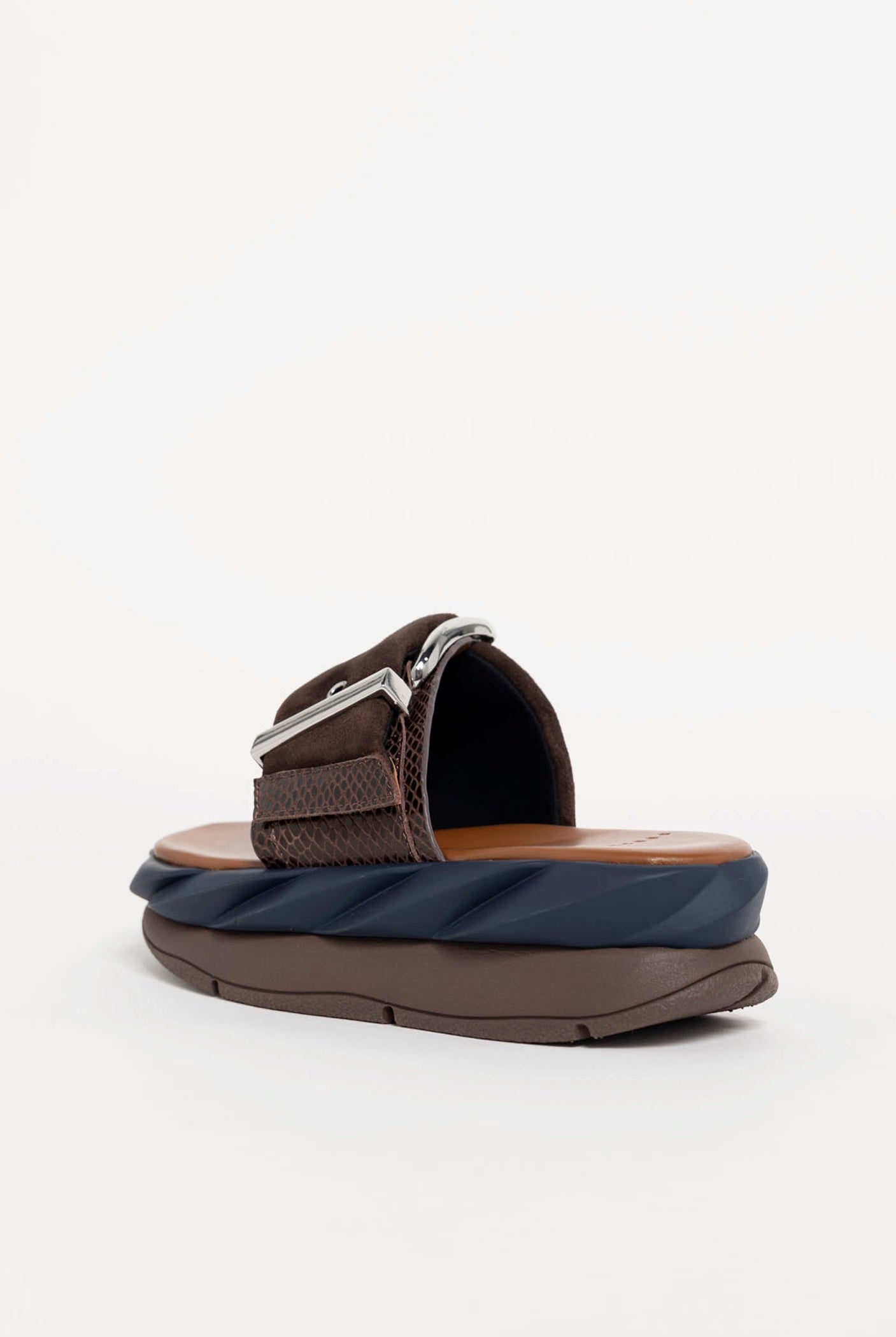 swatch_Chocolate 4ccccees mellow glow platform sandal