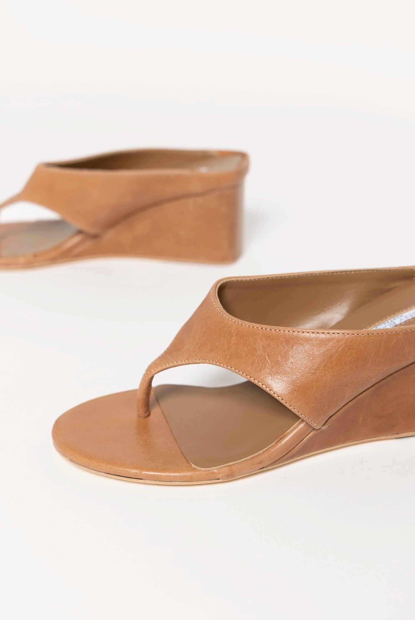 swatch_Tan Leather tony bianco swift thong wedge sandal
