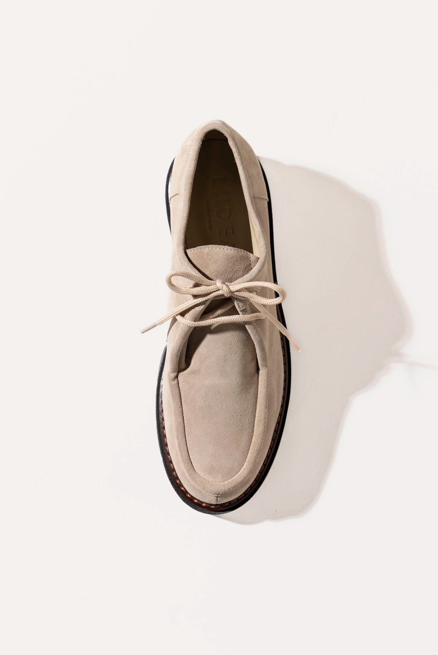 swatch_Taupe Suede wallabe loafer