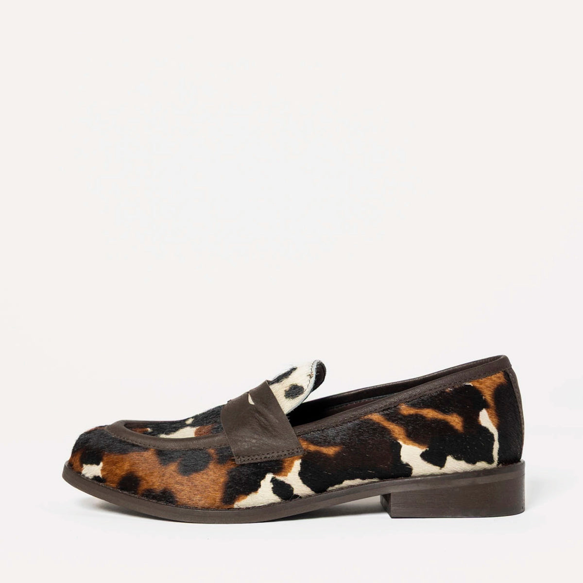 Cow Print Loafer