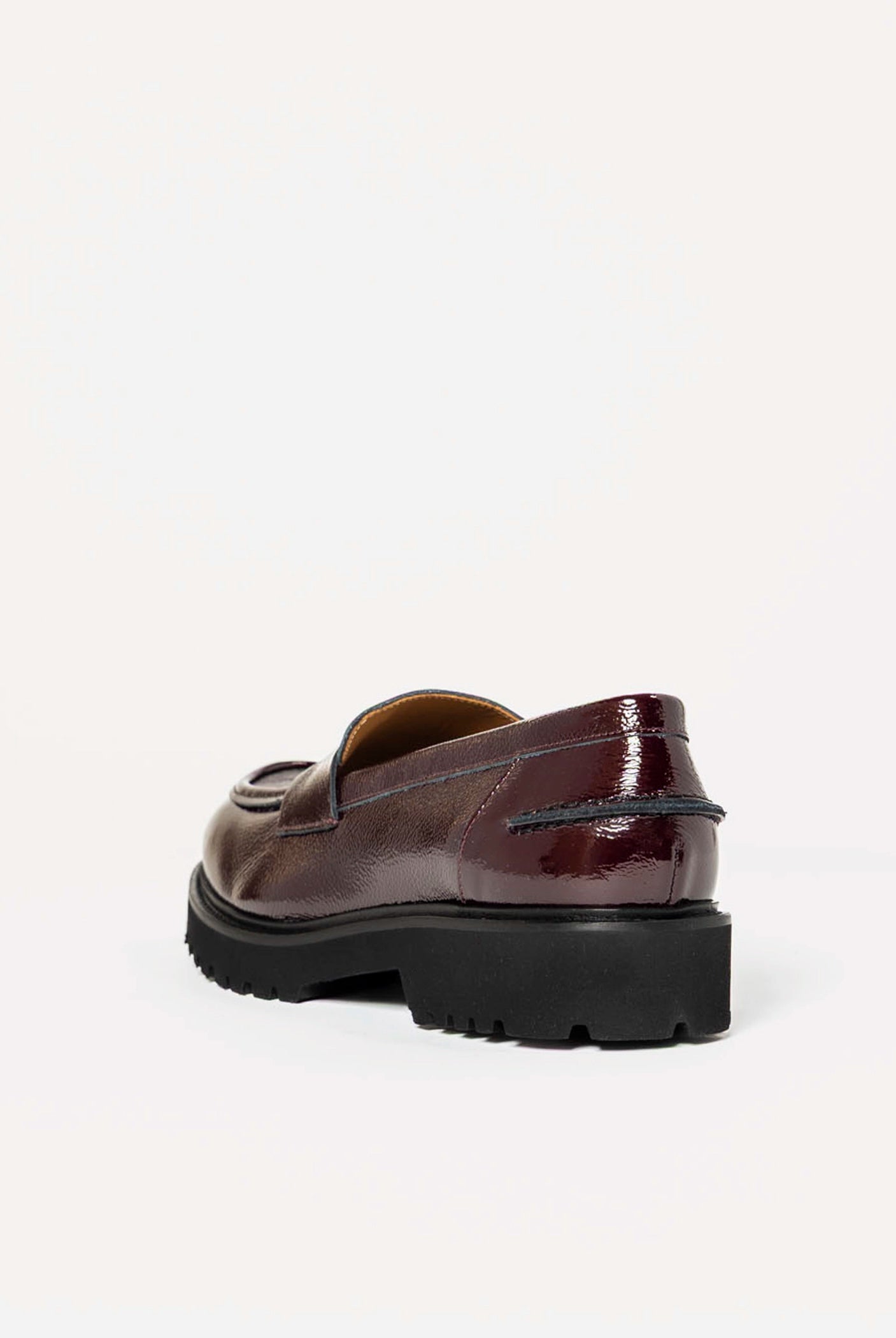 swatch_Wine Patent classic penny loafer