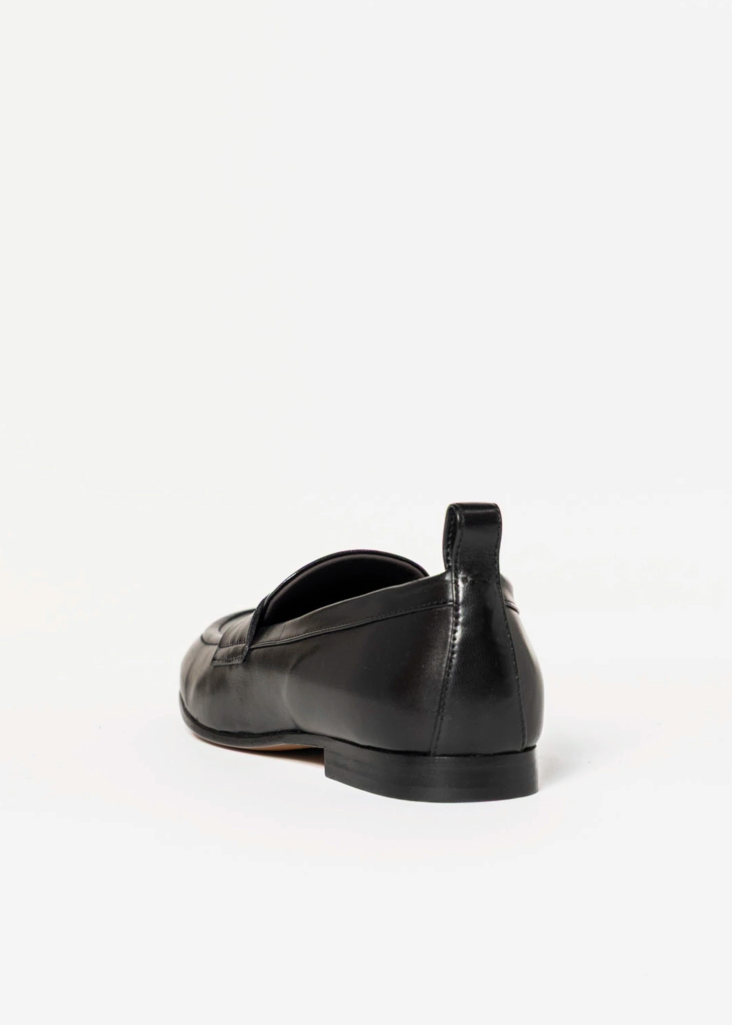 swatch_Black leather loafer