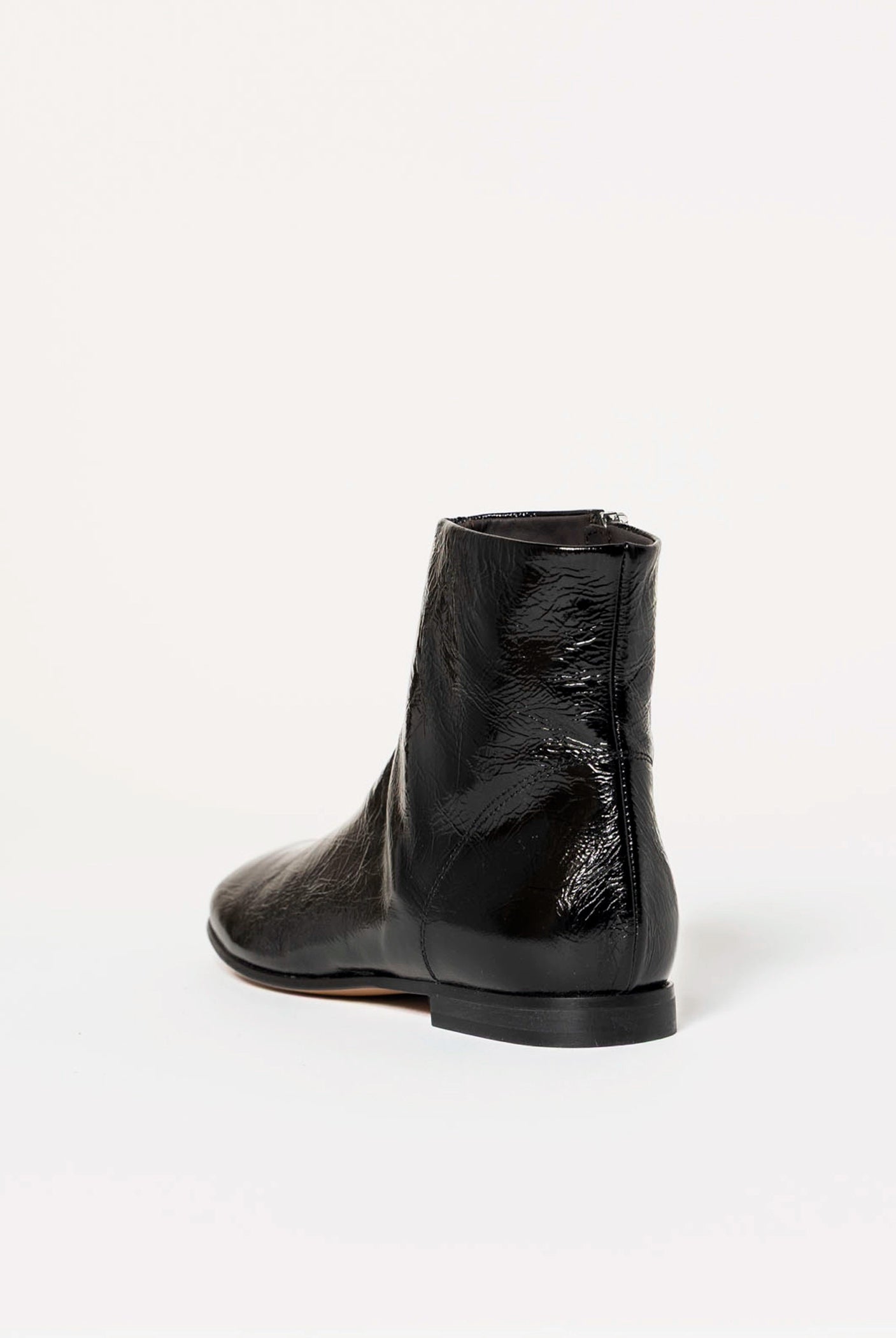 swatch_Black Patent leather boot