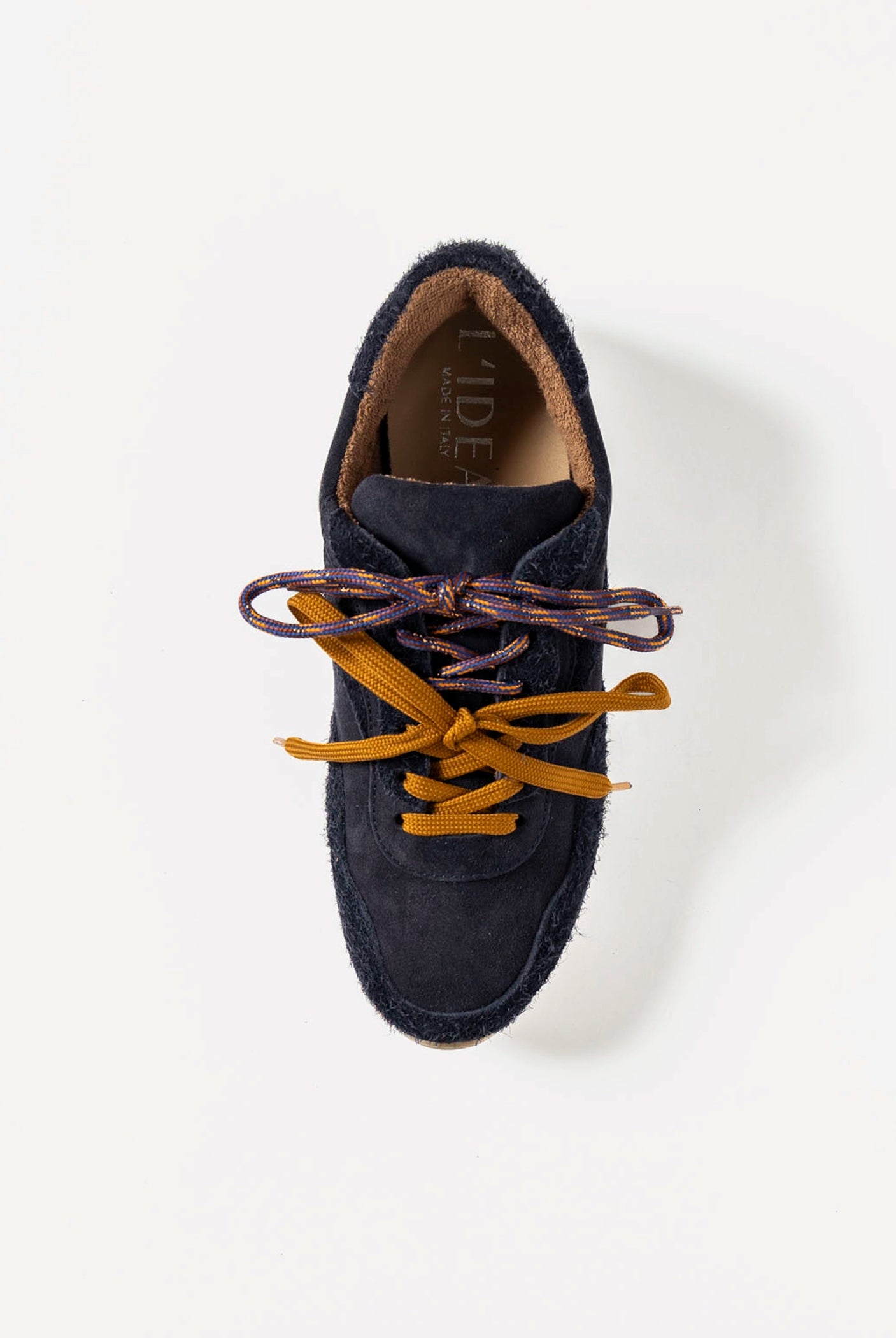 swatch_Navy Multi lace up sneaker