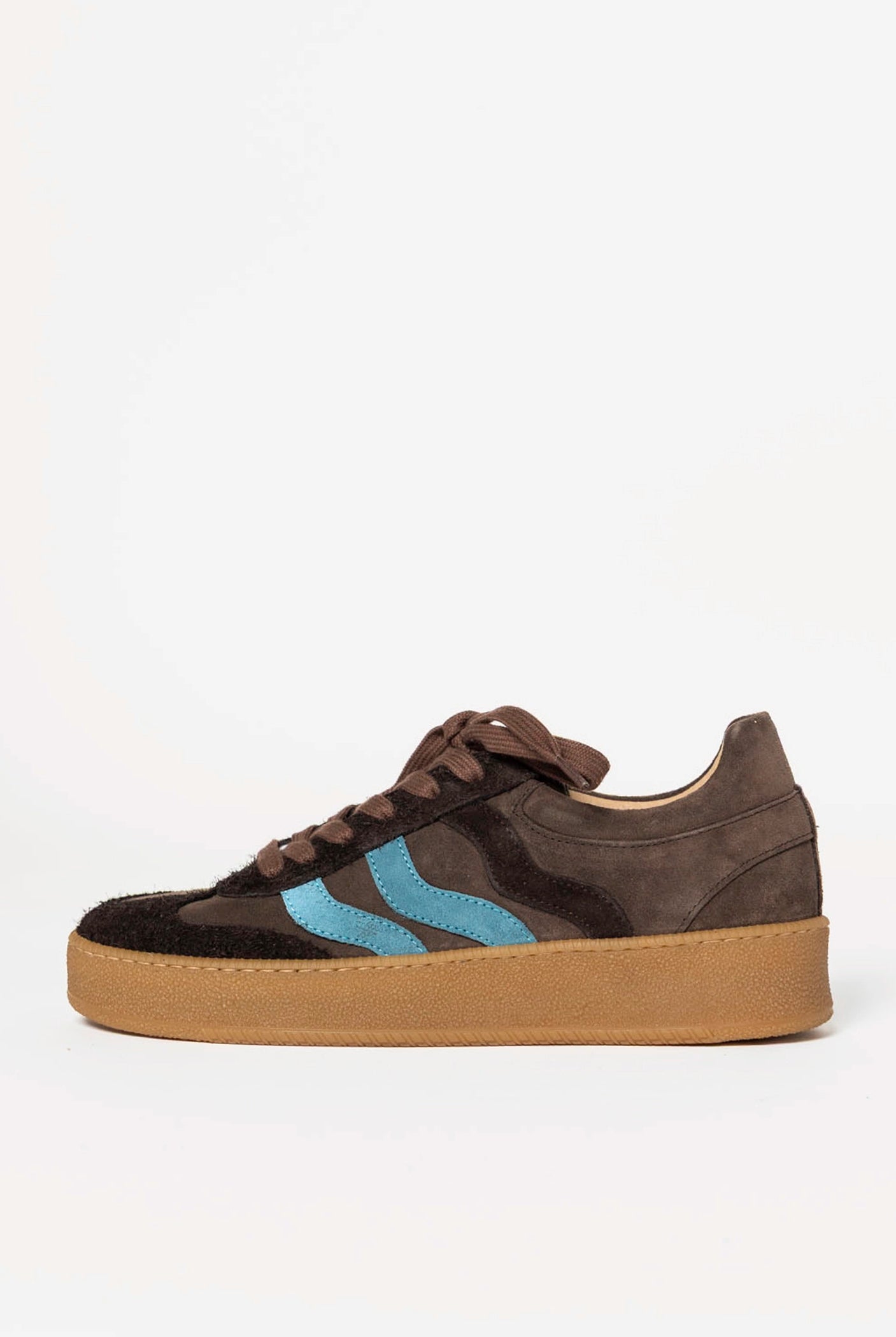 swatch_Brown Multi gum sole sneaker