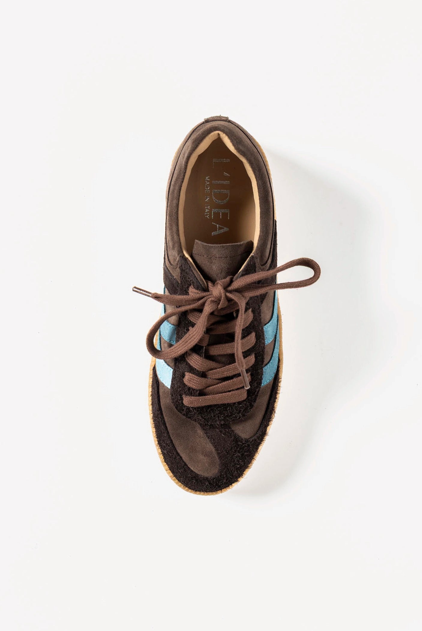 swatch_Brown Multi gum sole sneaker